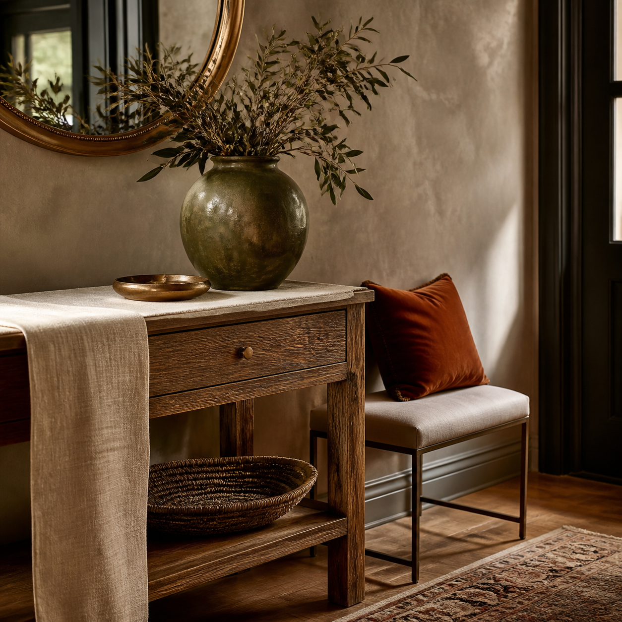 Upcoming Trend: Earthy Color Is Replacing Stark White