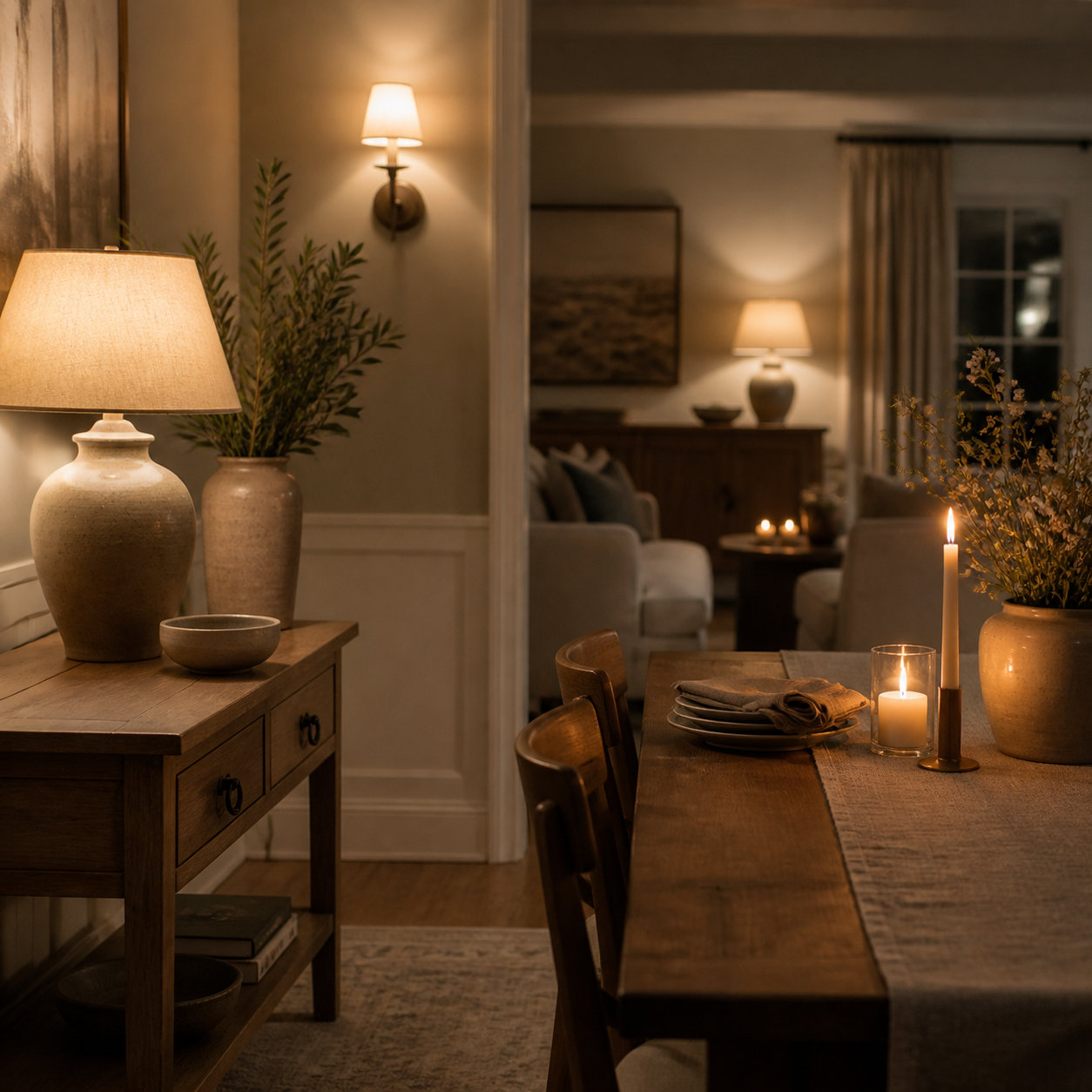 Styling Tip: Layer Lighting for a More Expensive Look