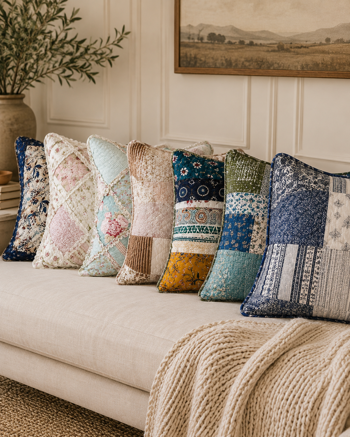 Patchwork Pillows