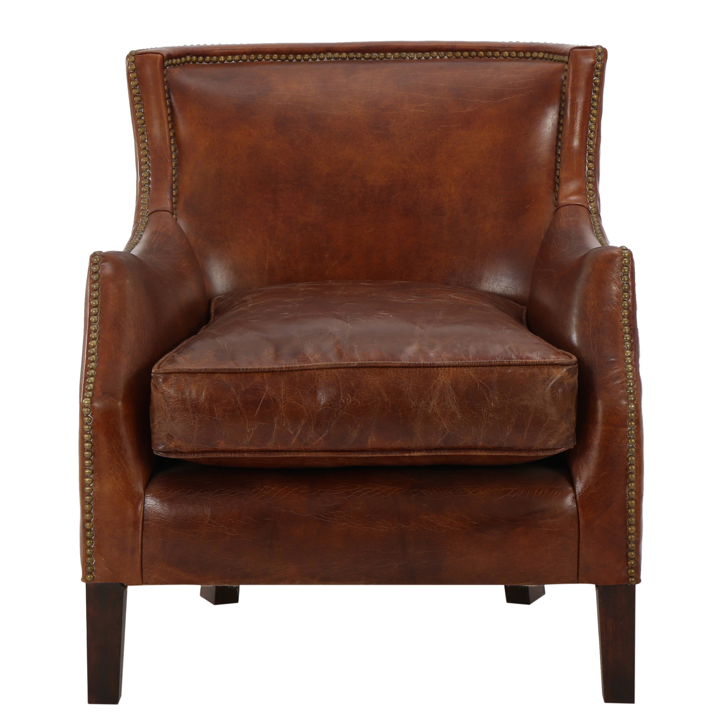 Genuine Leather Single Sofa