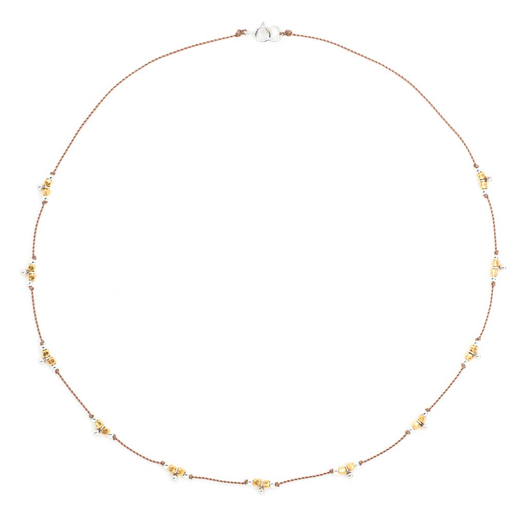 Trail Necklace - Mixed Metal