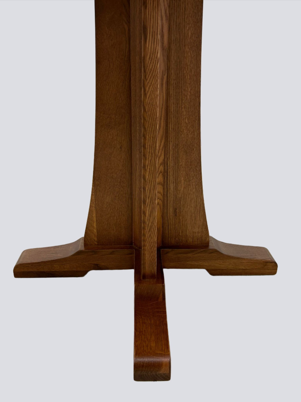 Mission Quarter Sawn Oak Round Dining Table, Kitchen Table - 40"