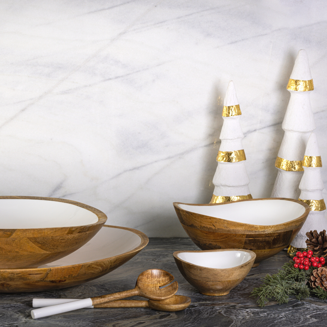 Madras Shallow Bowl, Medium