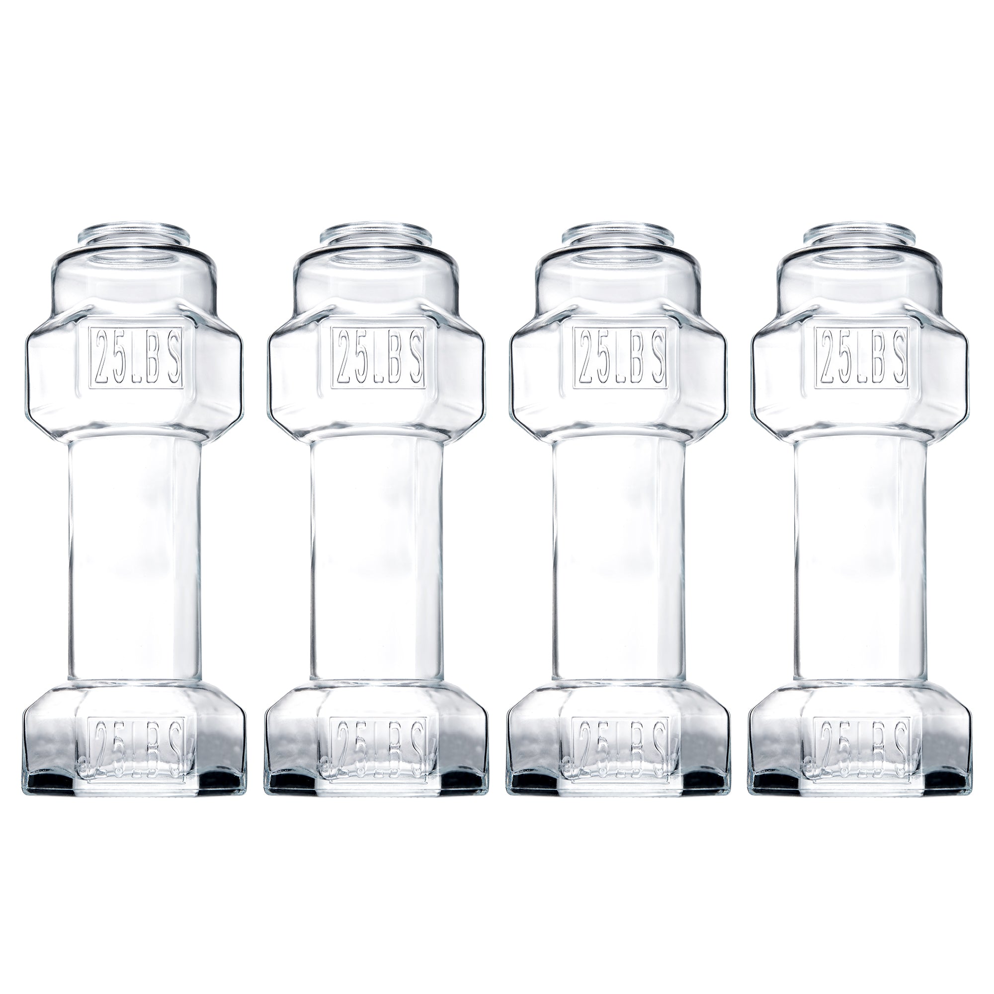 2 Set Dumbbell Beer Whiskey Glasses Giant Lifting Beers 26OZ Glass Large Weightlifti