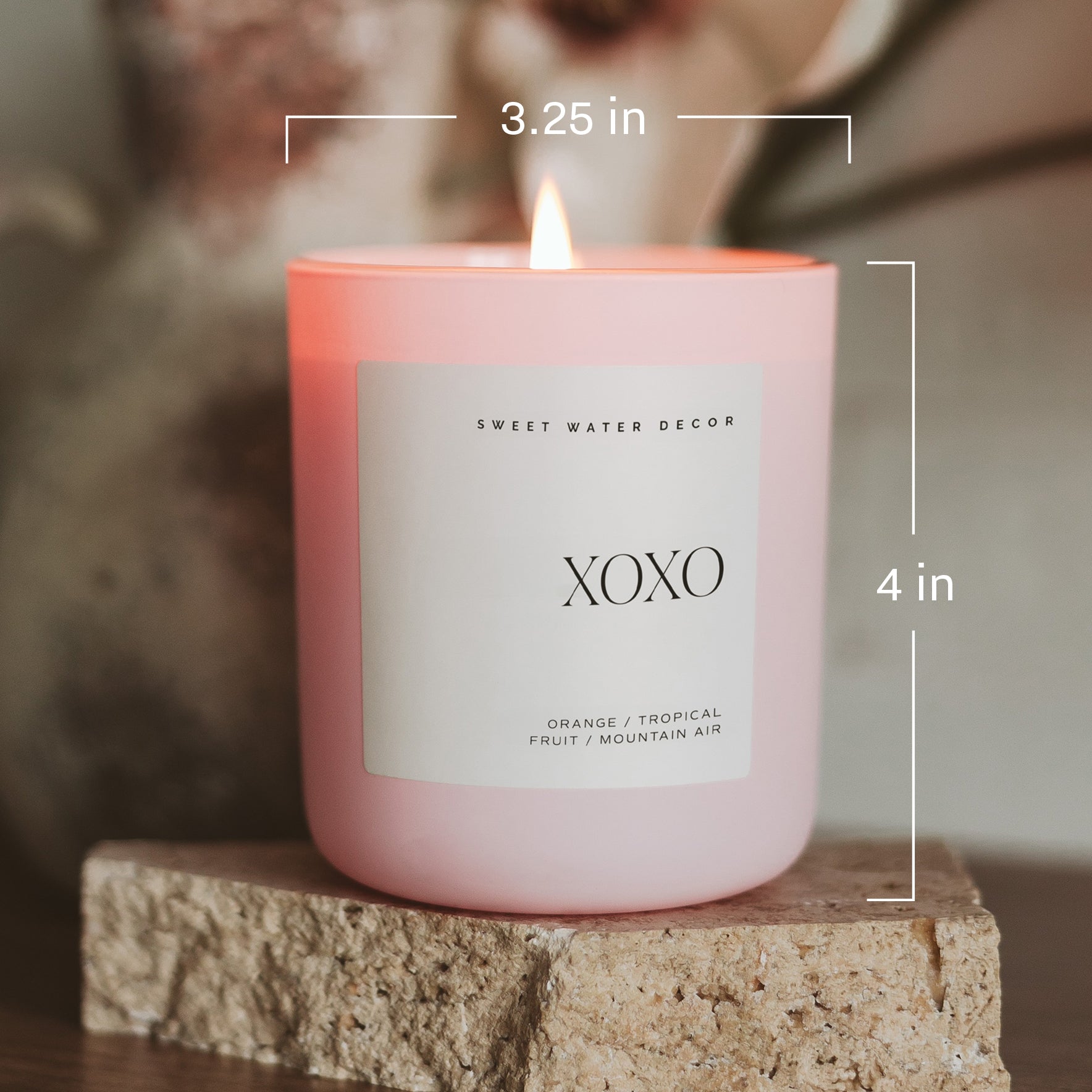 Omg! You're Engaged! Soy Candle - Pink Matte Jar - 15 oz