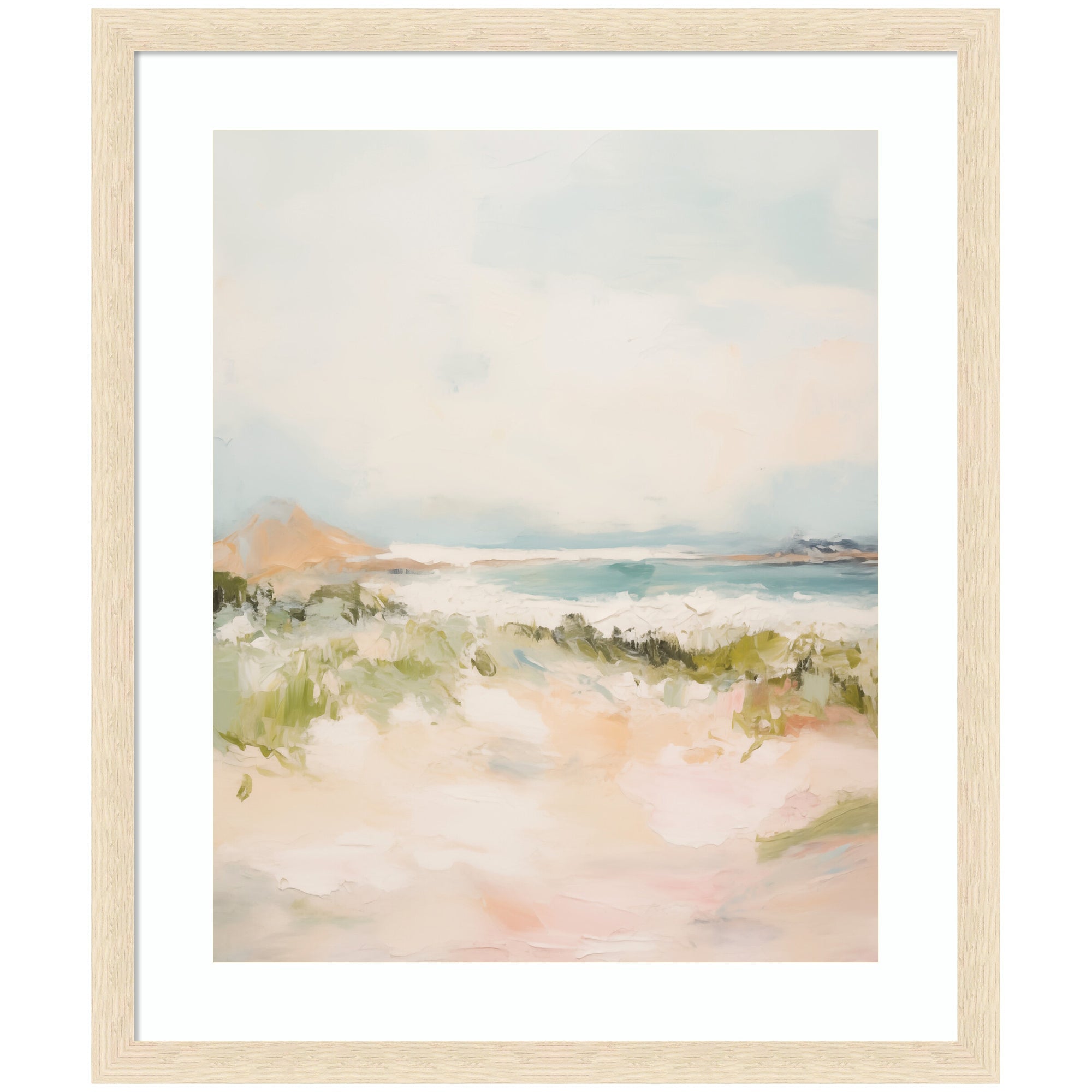 Tranquil Landscape III expansion by Amy Lighthall Framed Wall Art Print