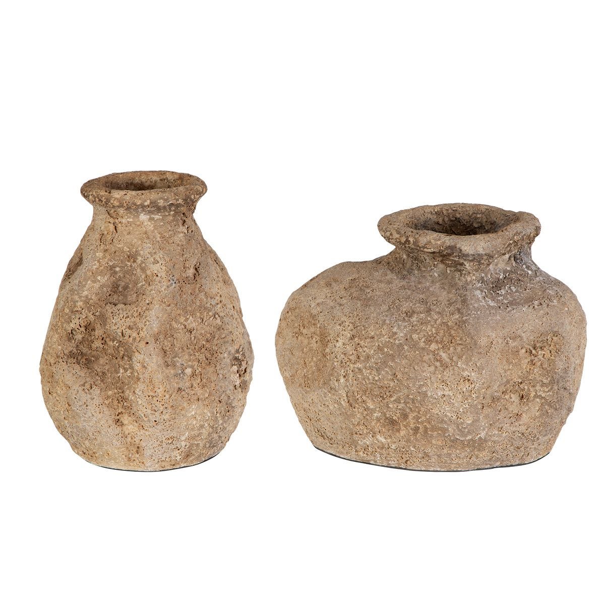 Ancient Echos Indoor-Outdoor Vases - Set of 2