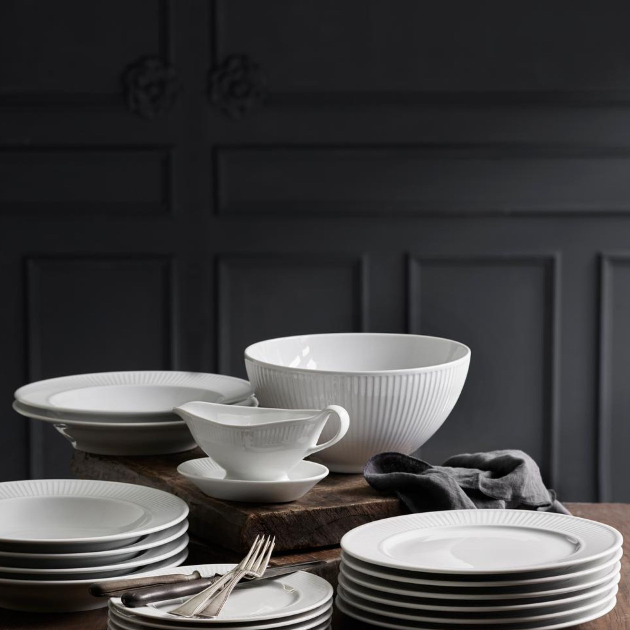 Plisse Serving Bowls