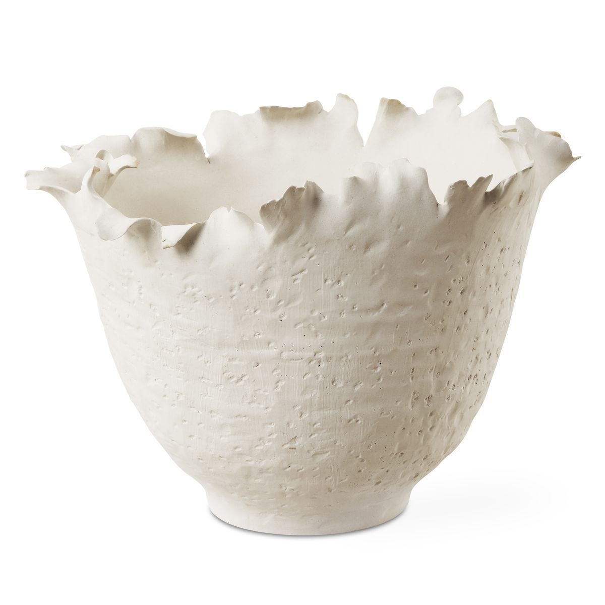 Blossom Tall Bowl - White