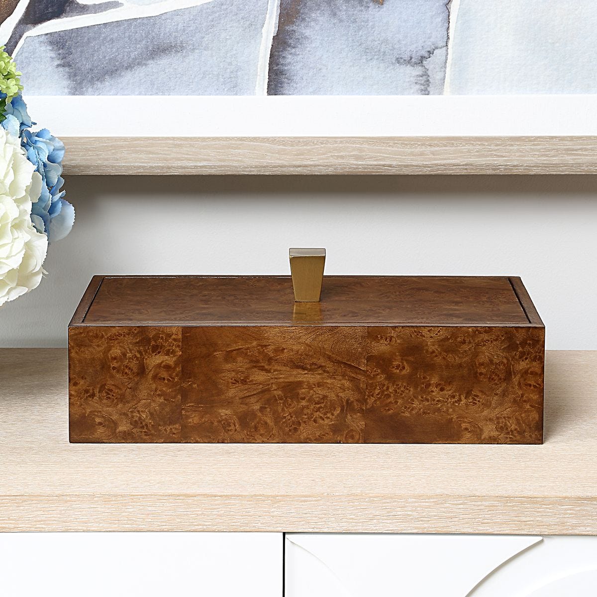 Burl Haven Decorative Box