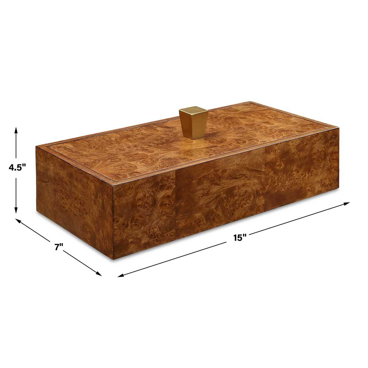 Burl Haven Decorative Box