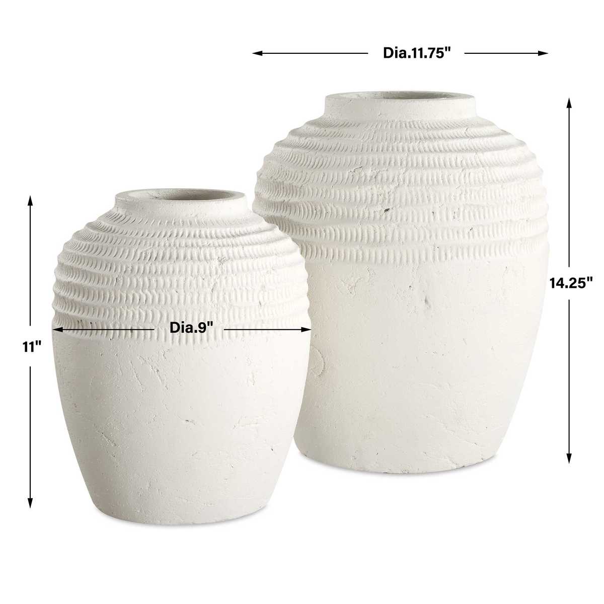 Luna Ridge Vases - Set of 2