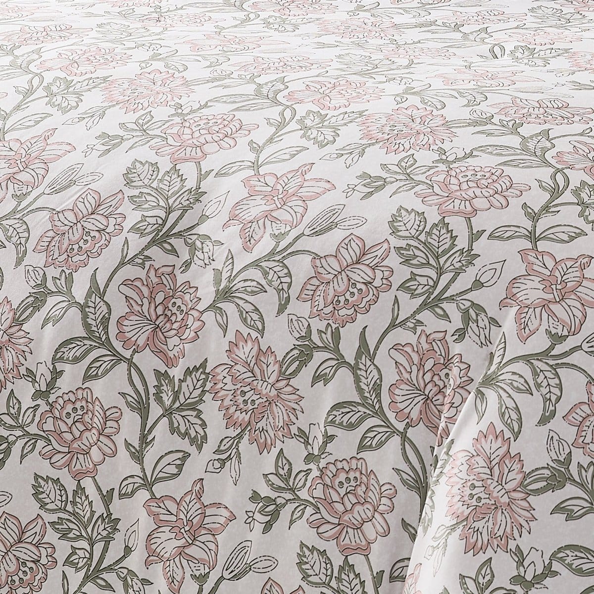 Zara Floral Block Reversible Comforter 5Pc Set