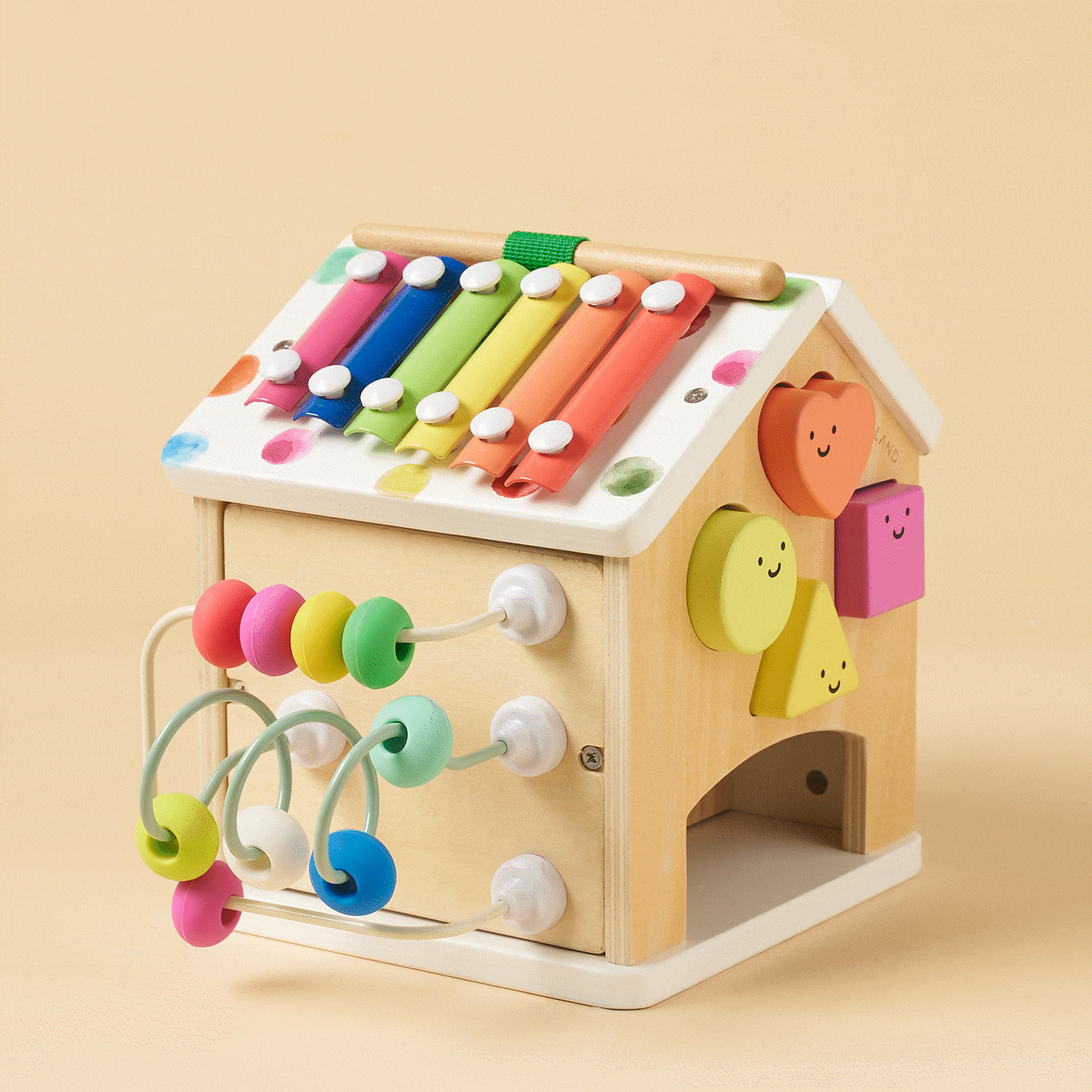 Brain & Hands Playset β Montessori Box (4β6 Months) + Activity Cube