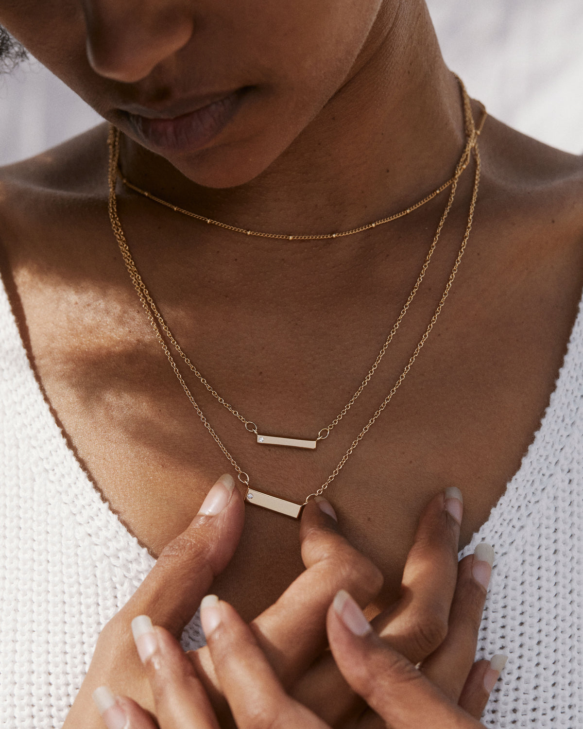 Through Thick & Thin Necklace Set