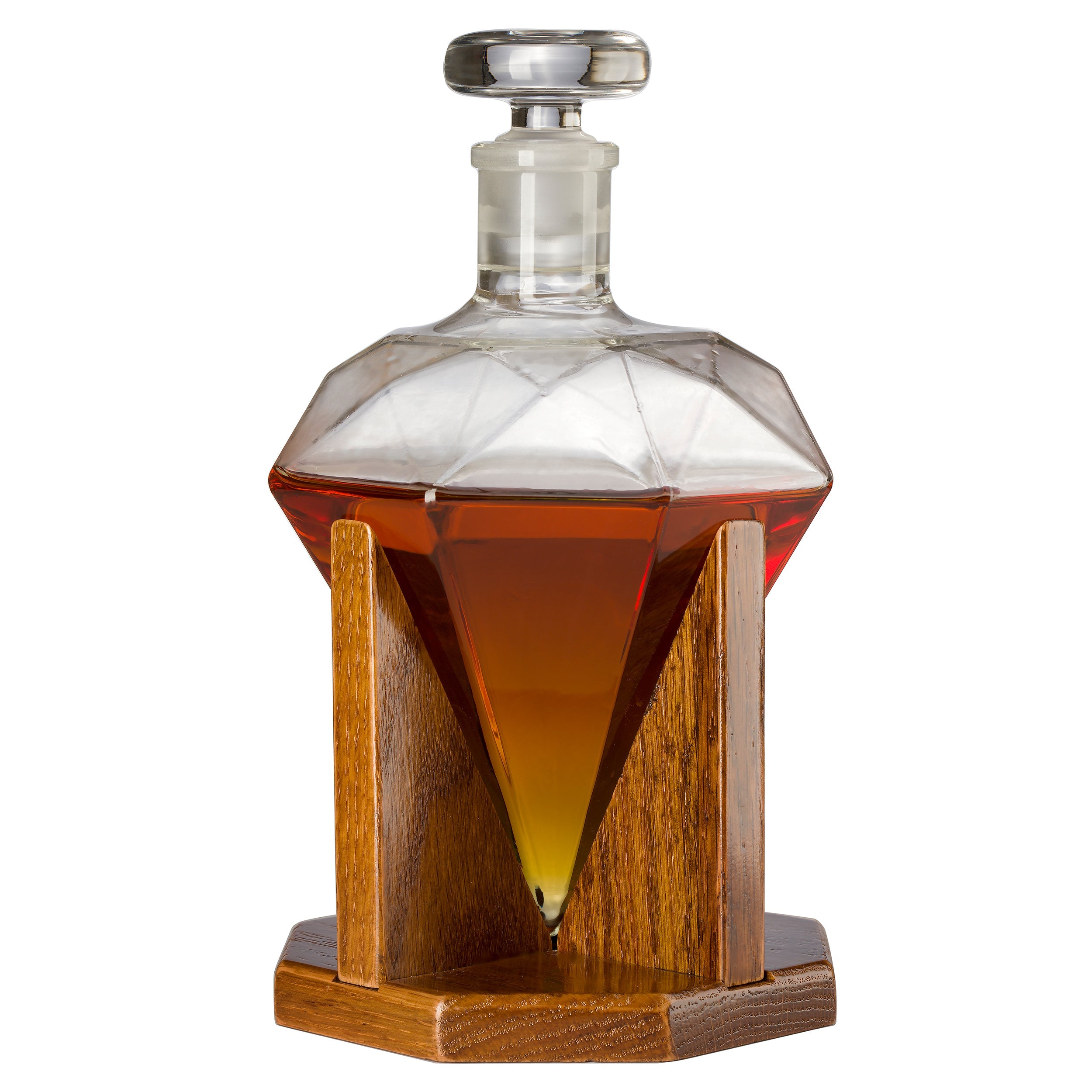 Diamond Decanter Premium Barware Gift Elegant Drinkware Collection