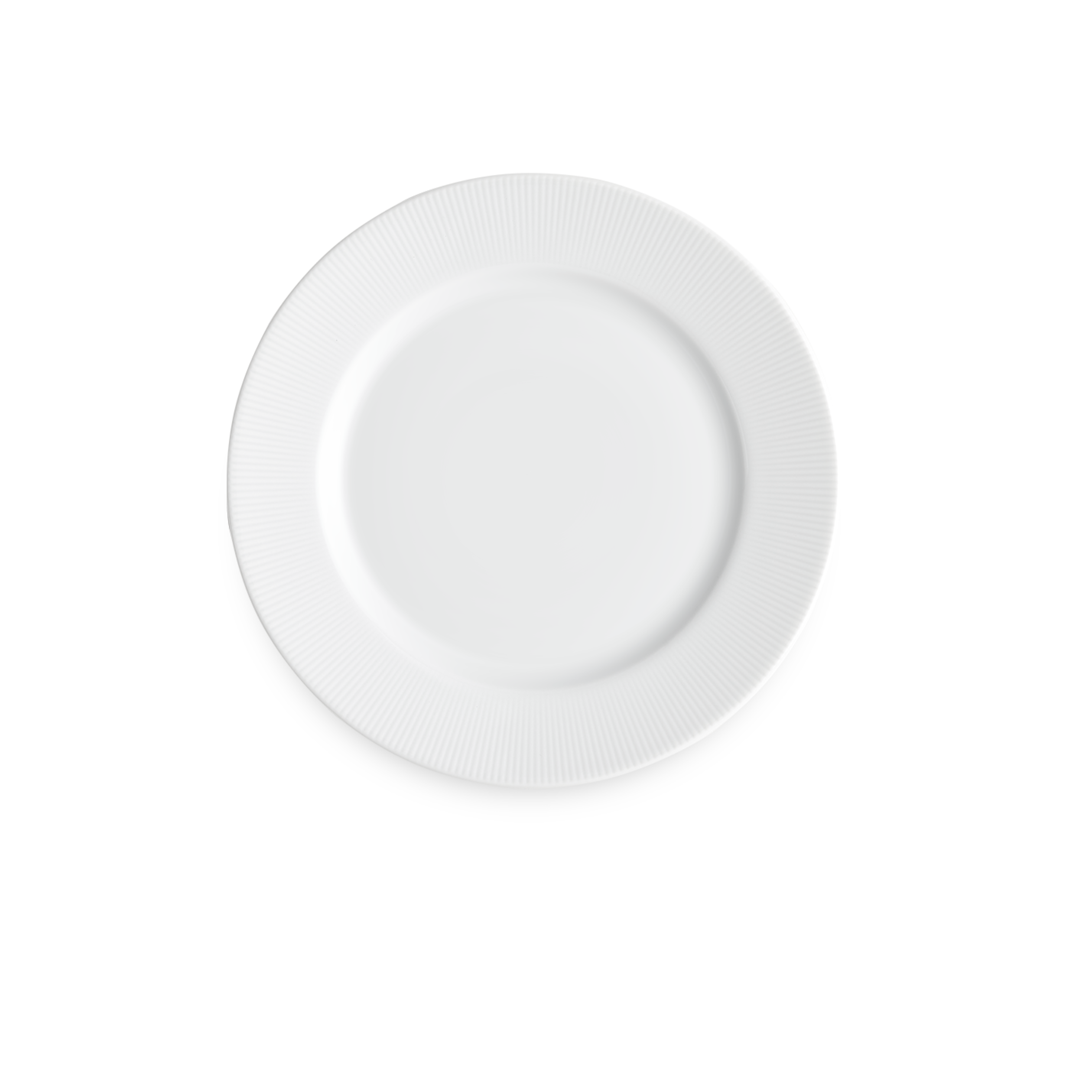 Eventail 11" Rimmed Plate, Set of 4