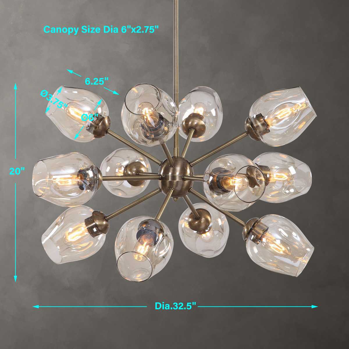 Chet 12-Light Chandelier