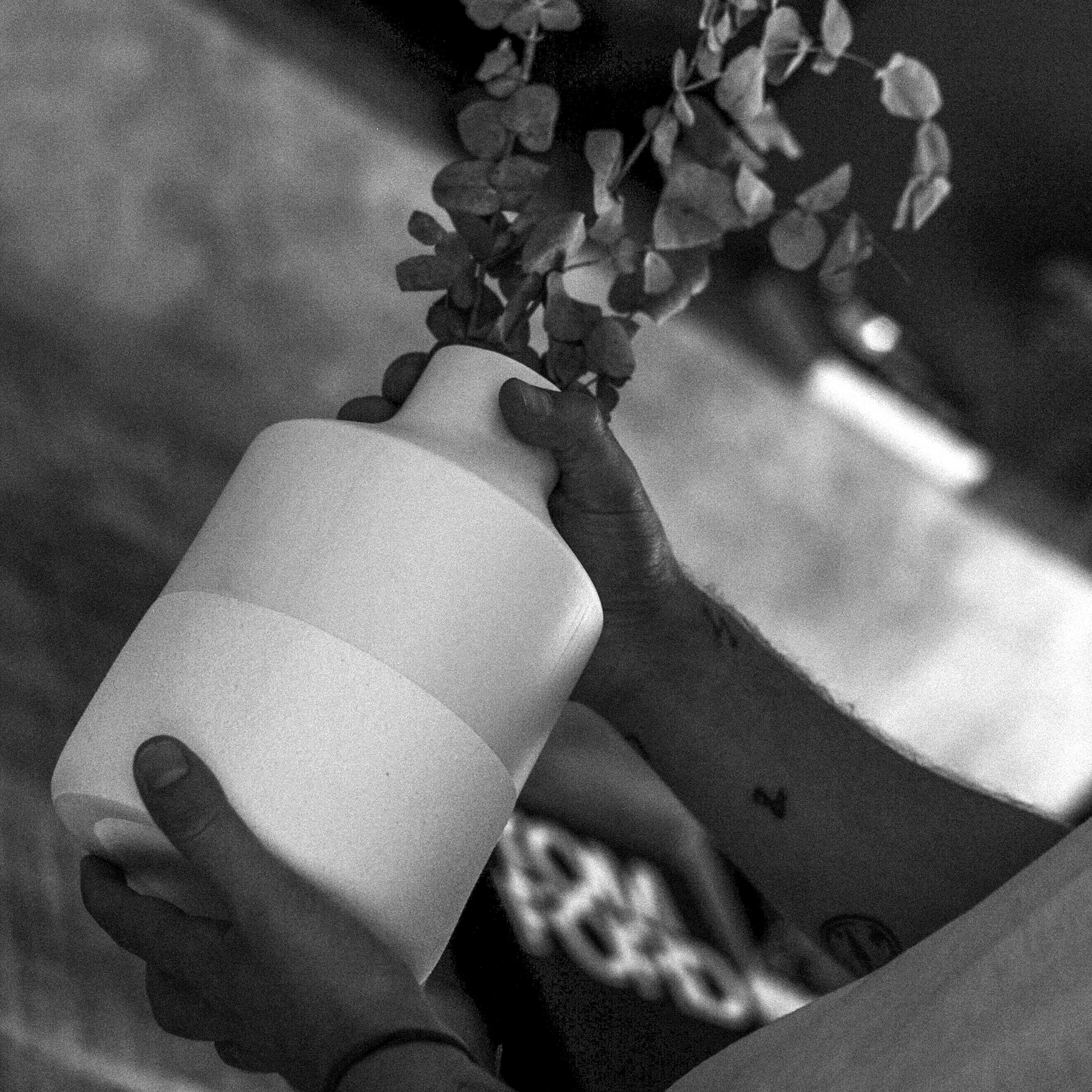 216 — Minimalist Ceramic Vase | Matte Finish Home Decor