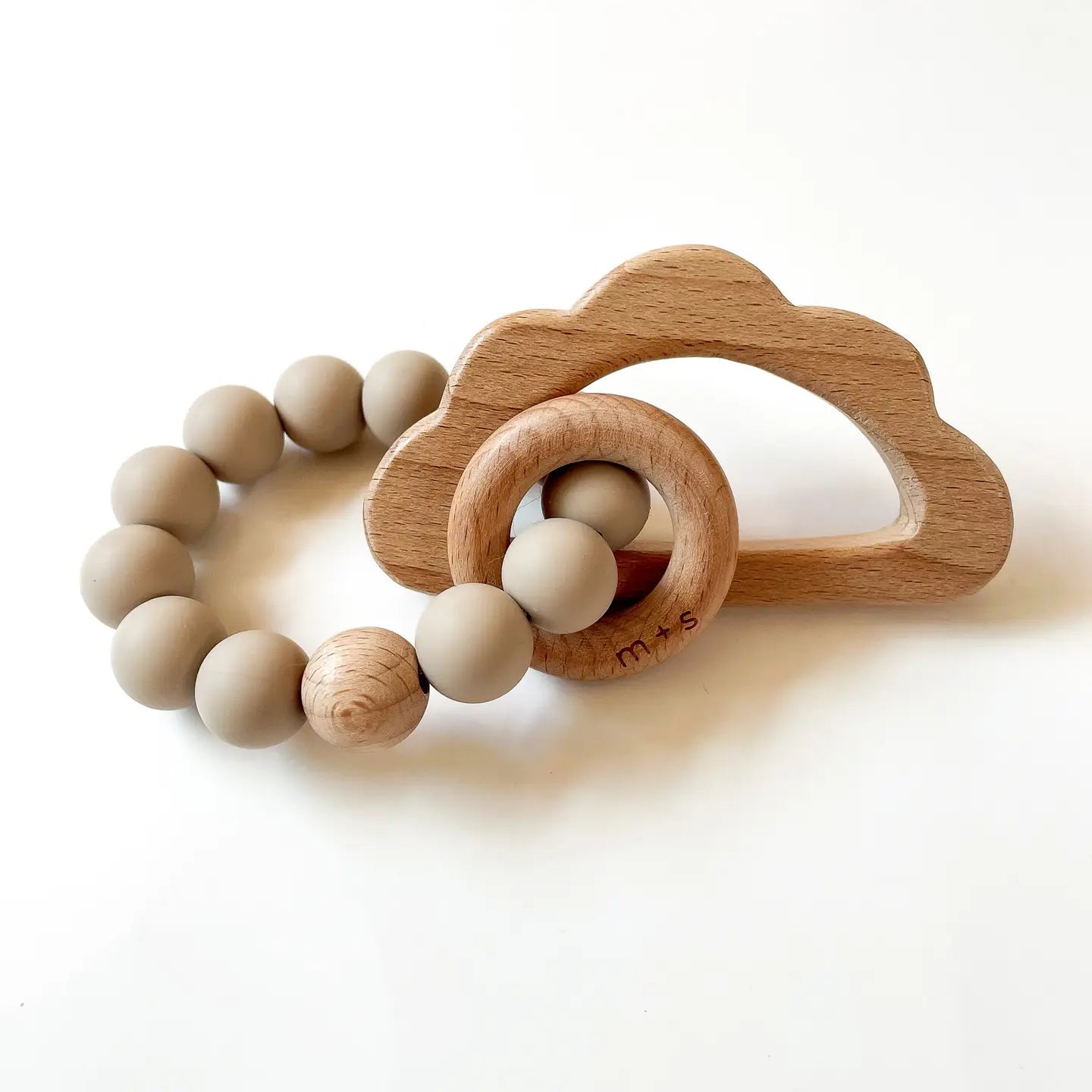 Beaded Teething Ring