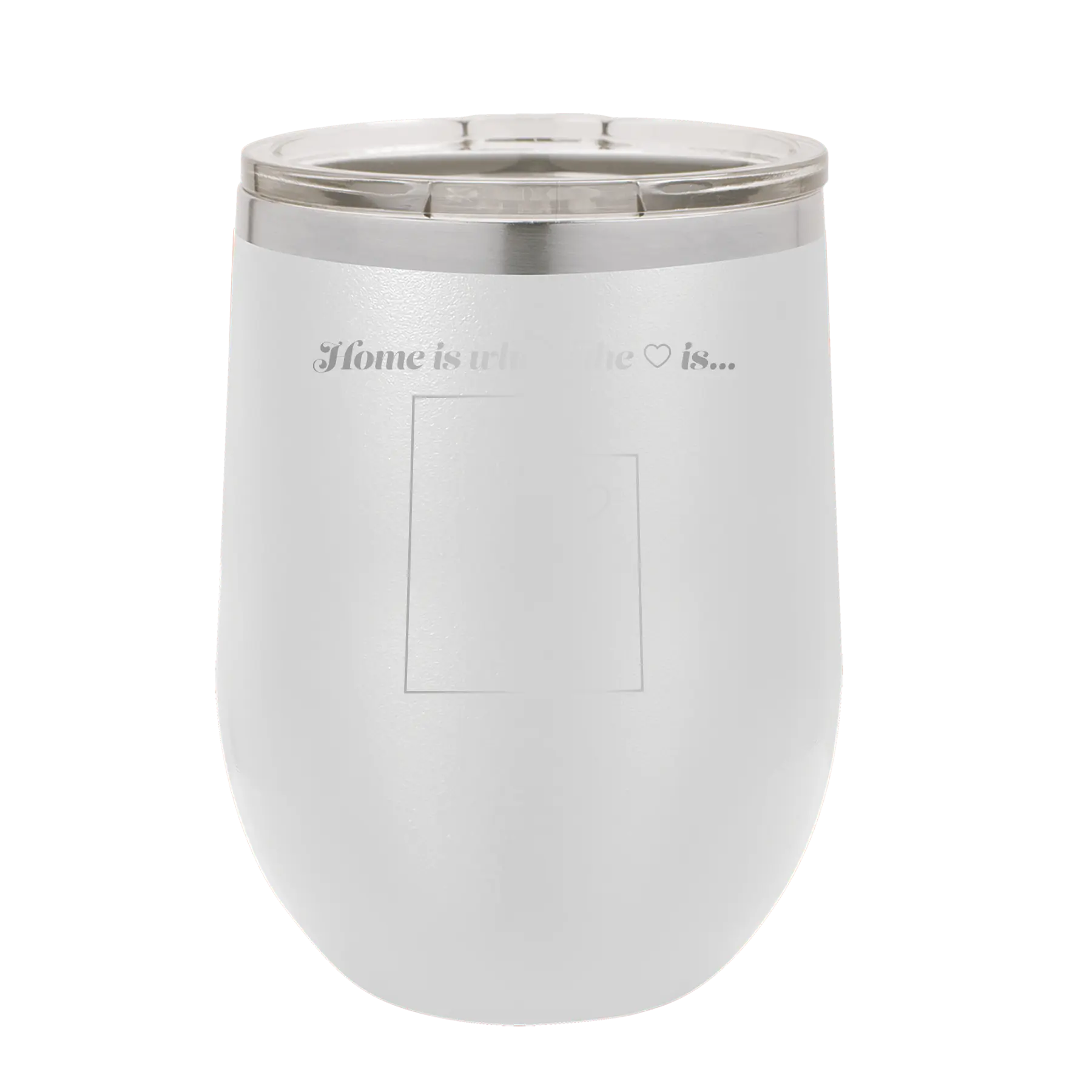 Utah Heart Wine Cup | White