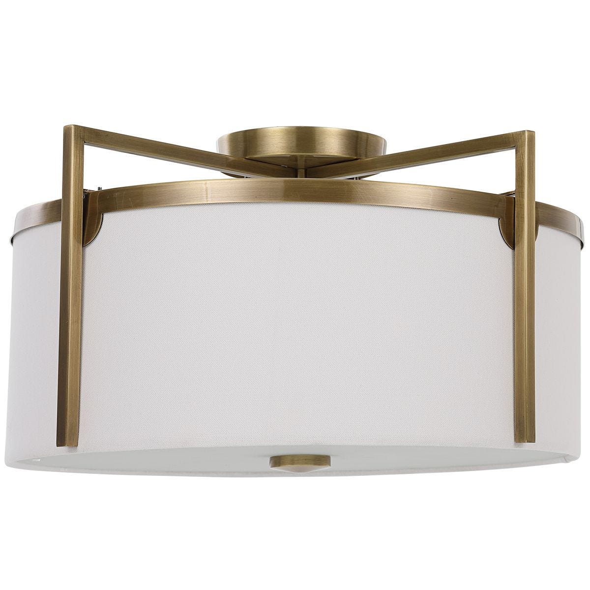 Colfax 3-Light Semi-Flush Ceiling Light