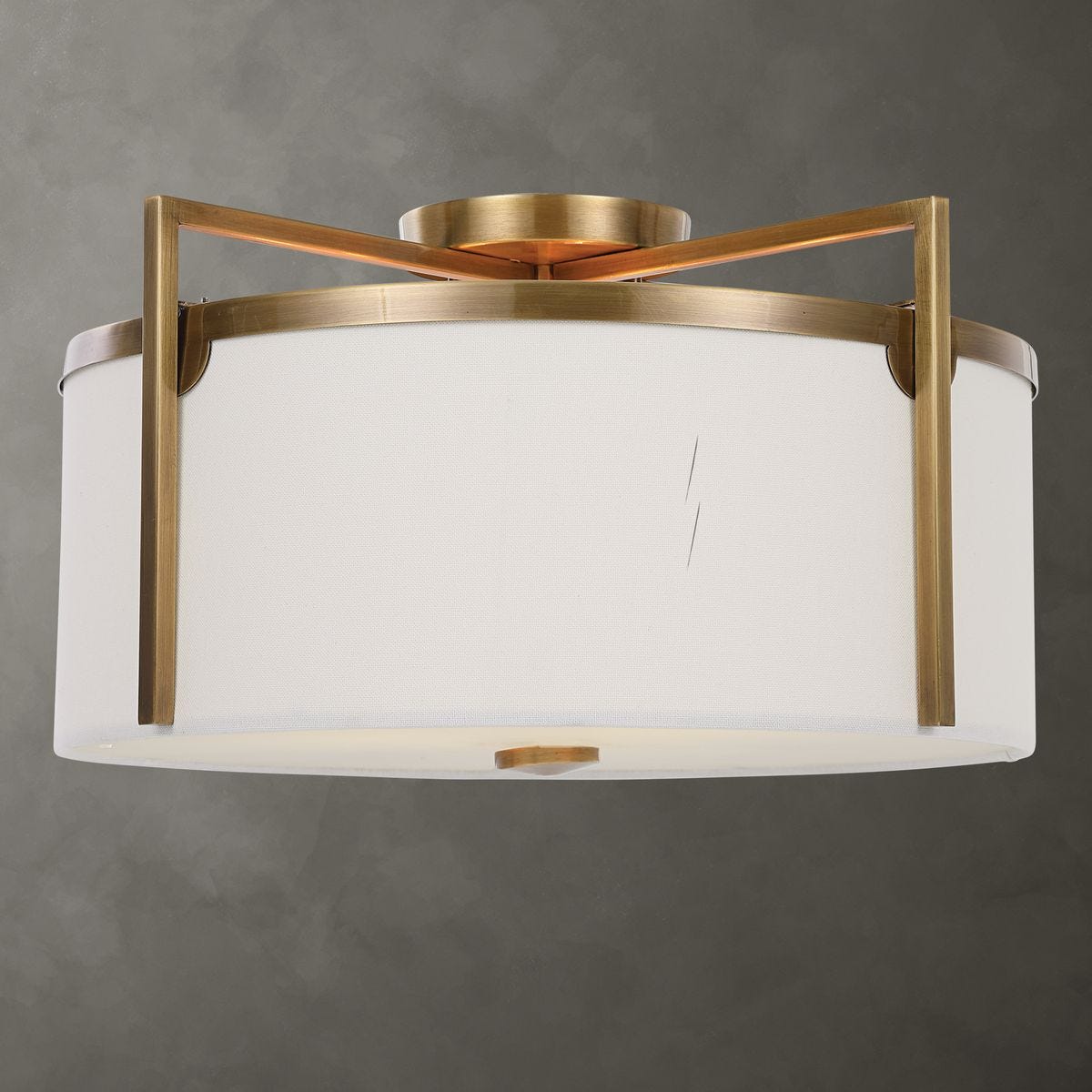 Colfax 3-Light Semi-Flush Ceiling Light