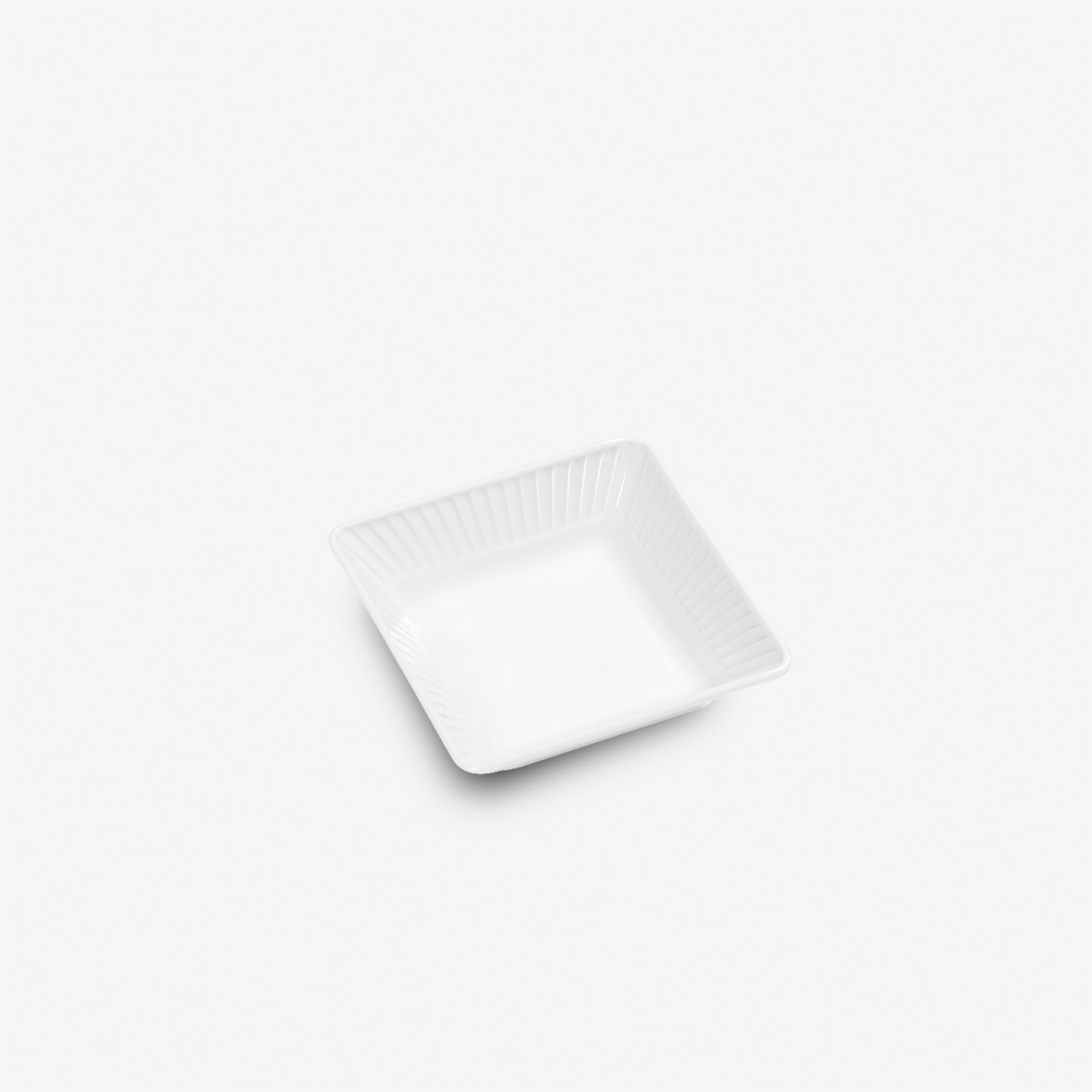 Plisse Square Dish, Set of 4