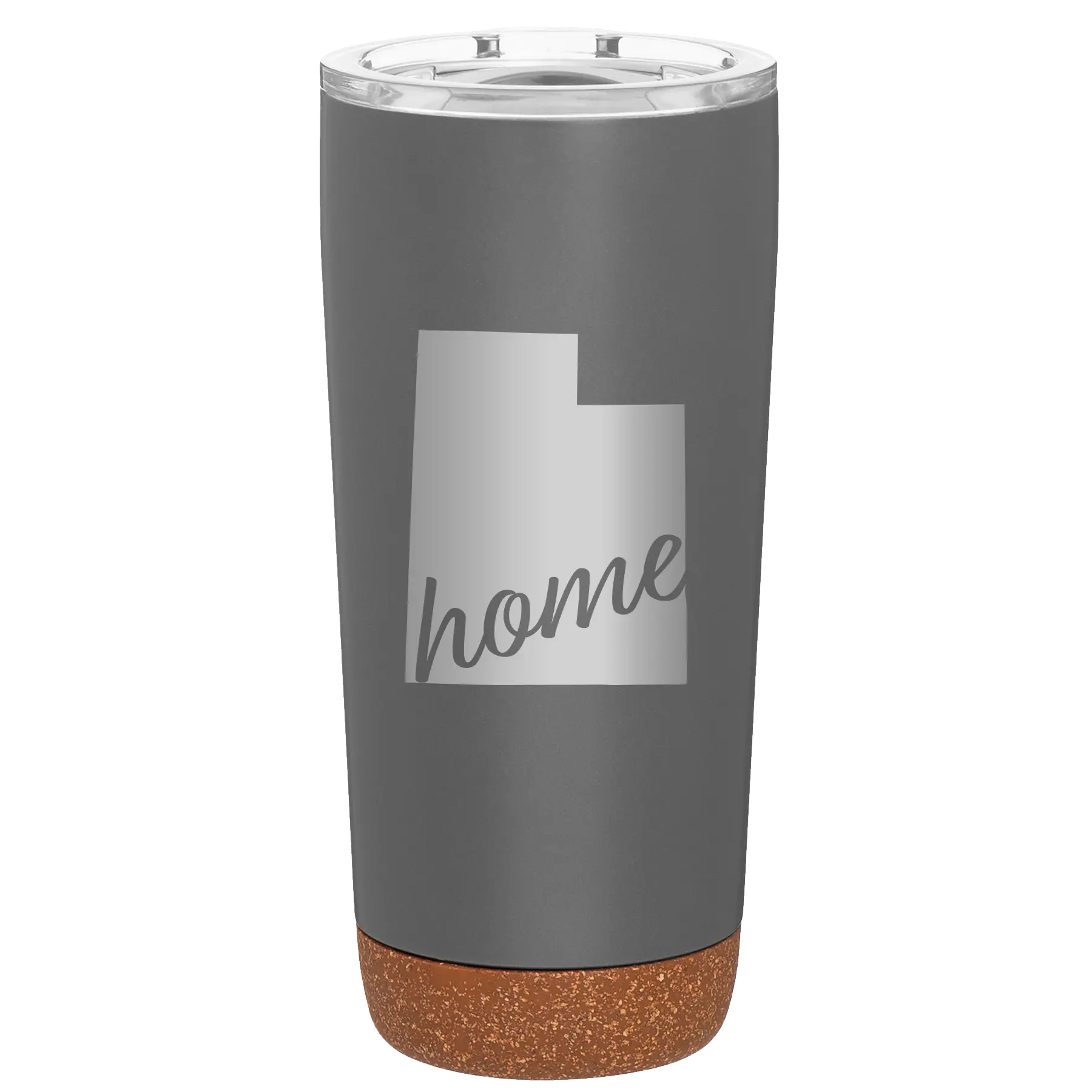 Utah Home 20 oz Tumbler | Storm Gray