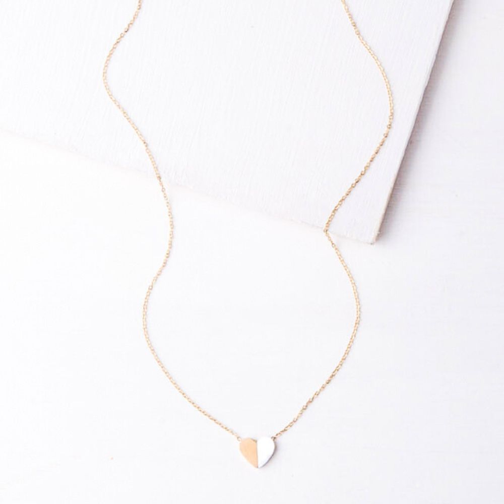 Give Hope Heart Necklace