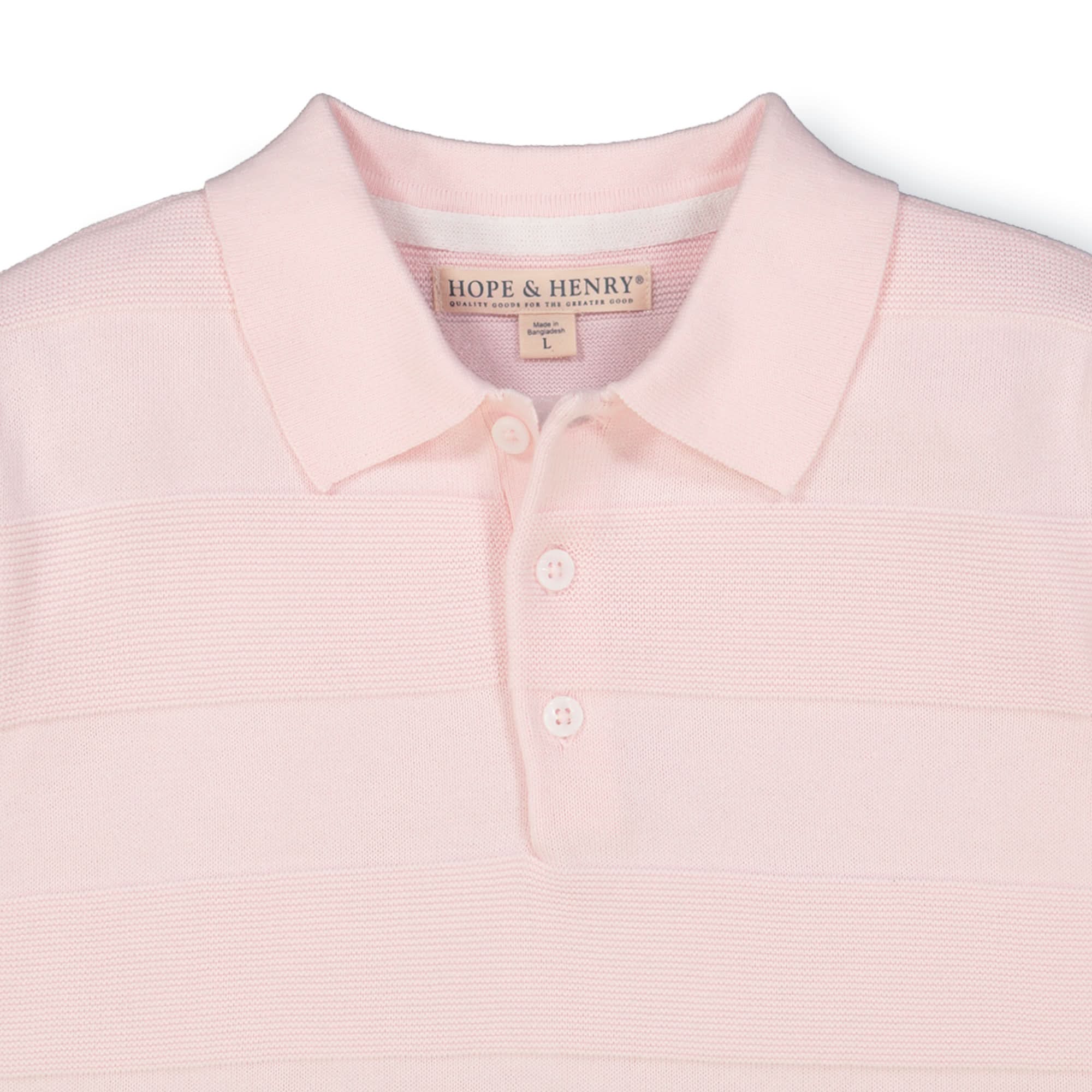 Short Sleeve Organic Sweater Polo - Baby