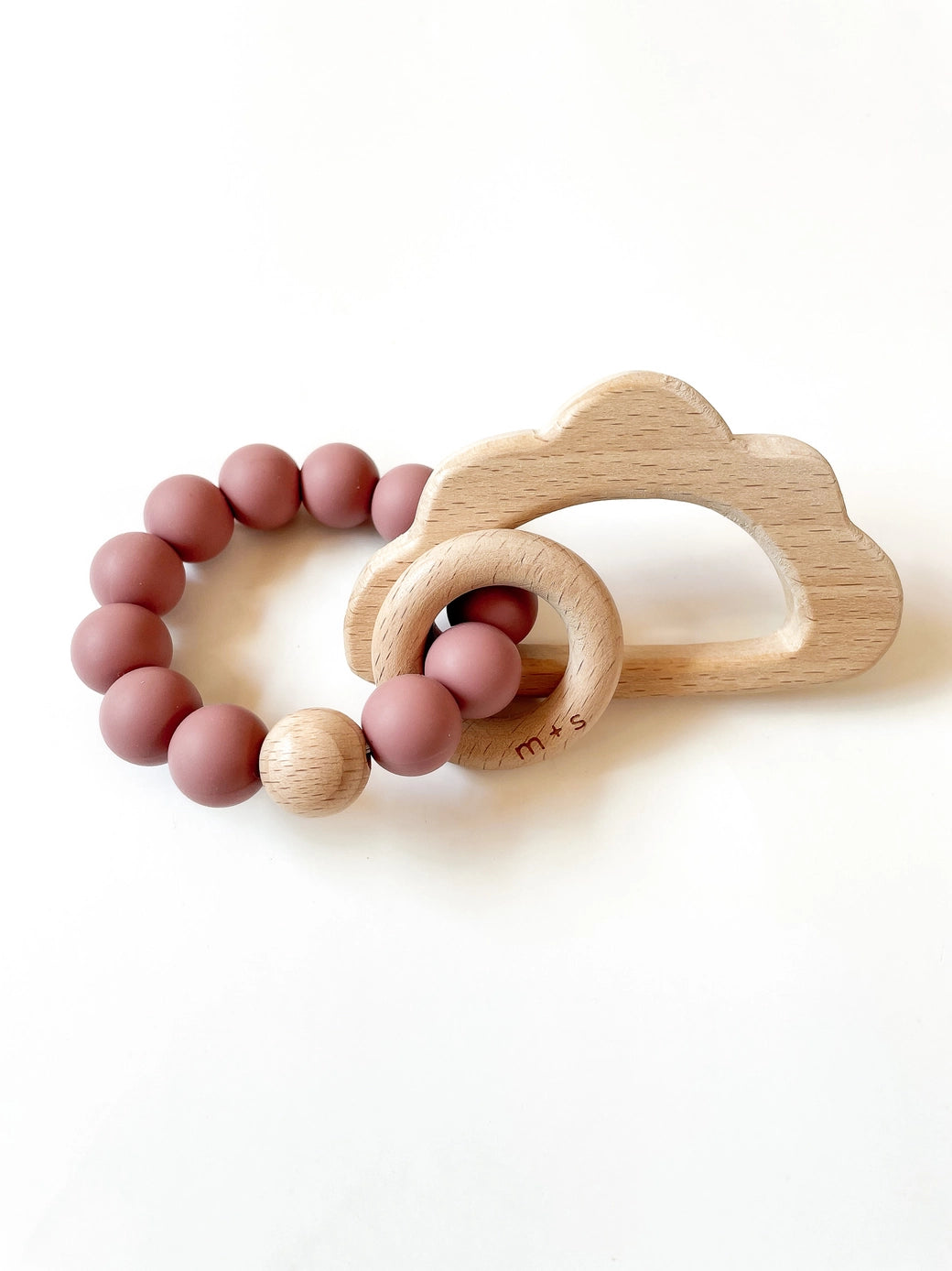 Beaded Teething Ring