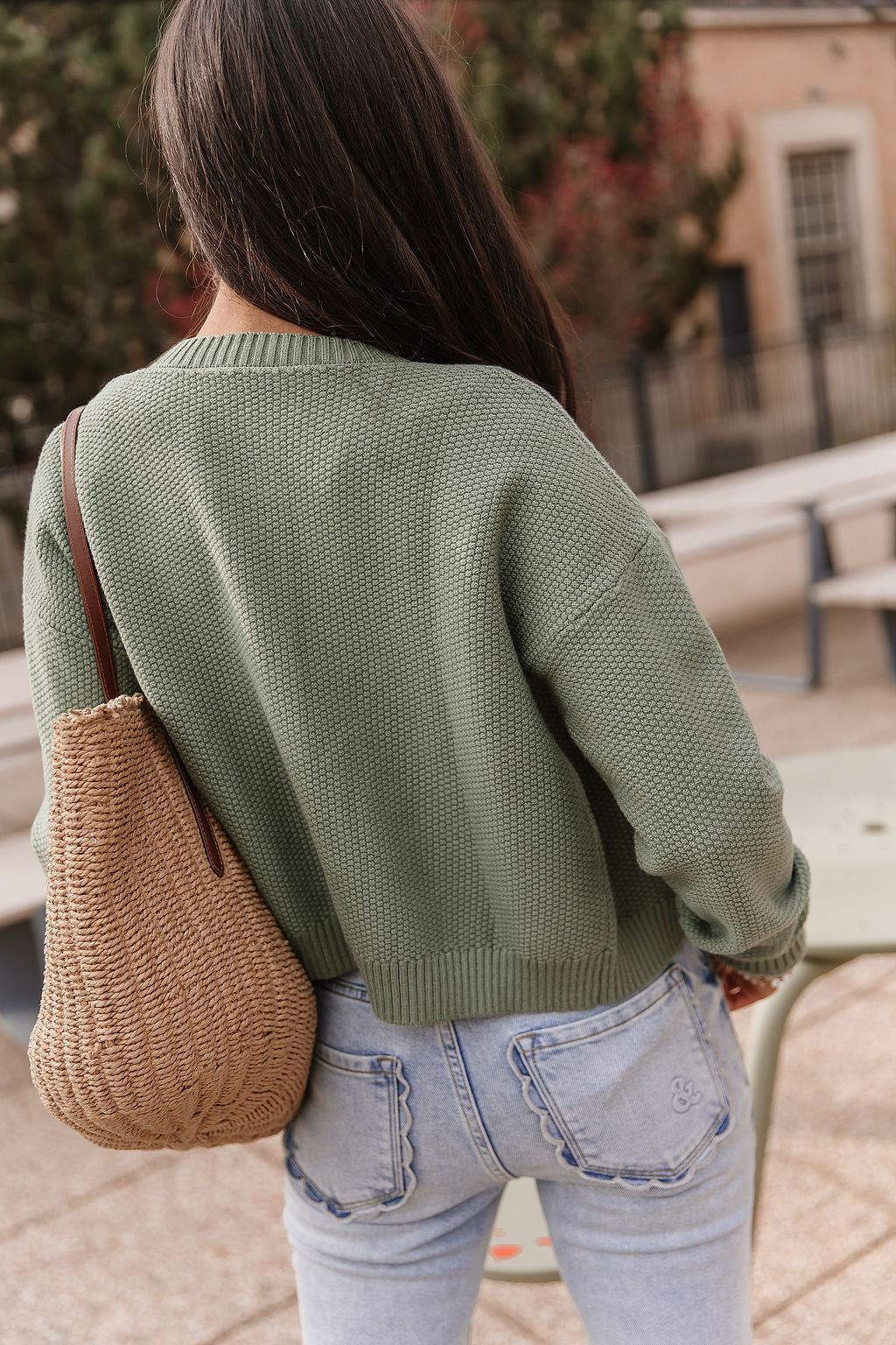 Cloud Knit Cardigan - Fern
