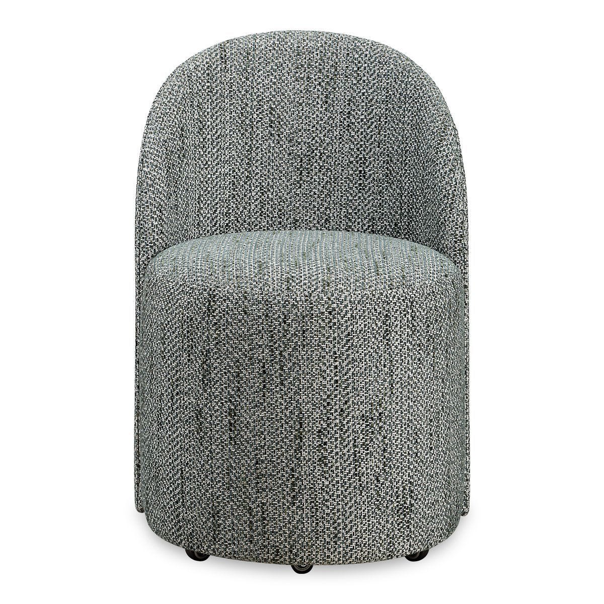 Roll With It Swivel Chair - Teal