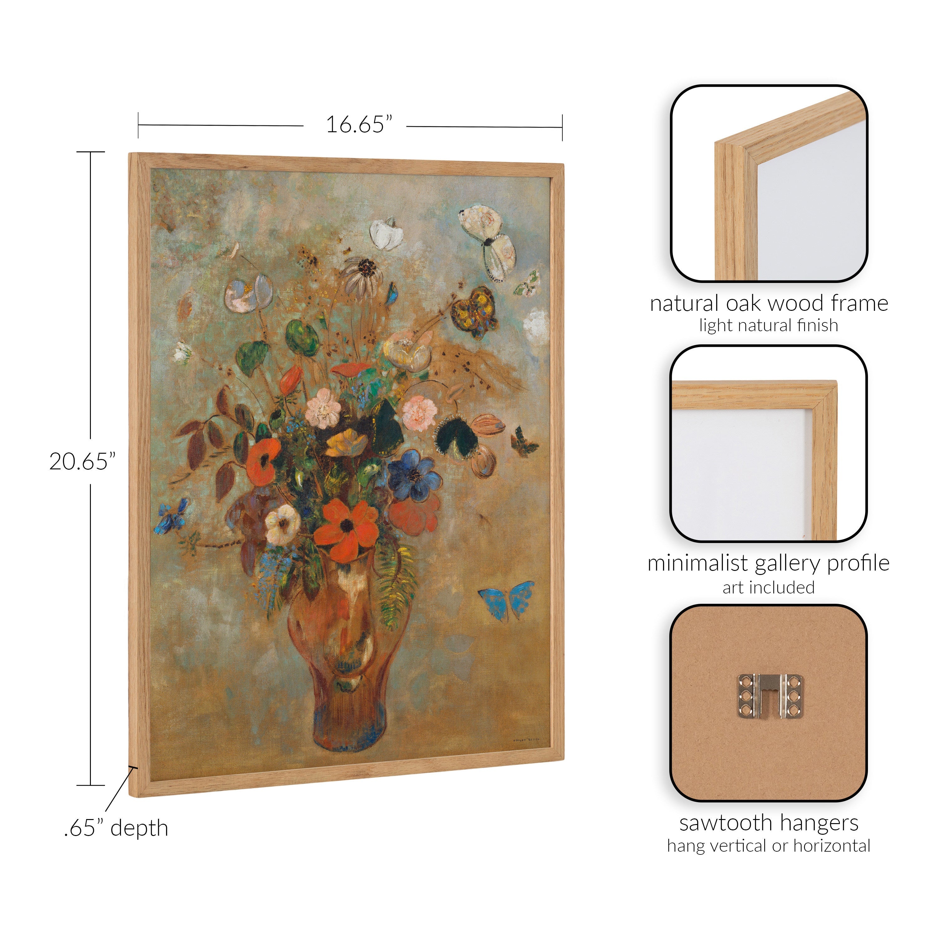 Gallery Odilon Redon Still Life with Flowers Print