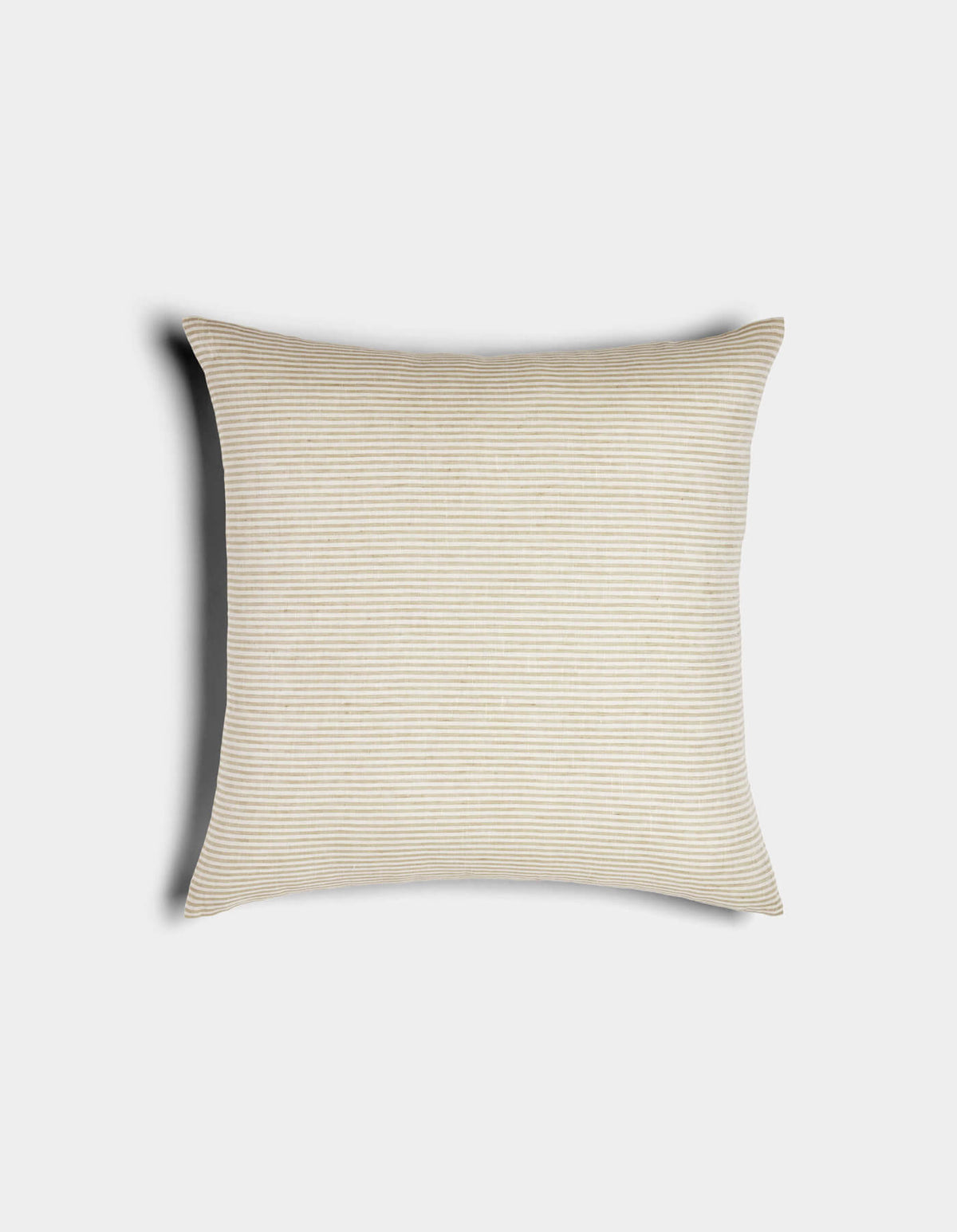 Striped Linen Throw Pillow