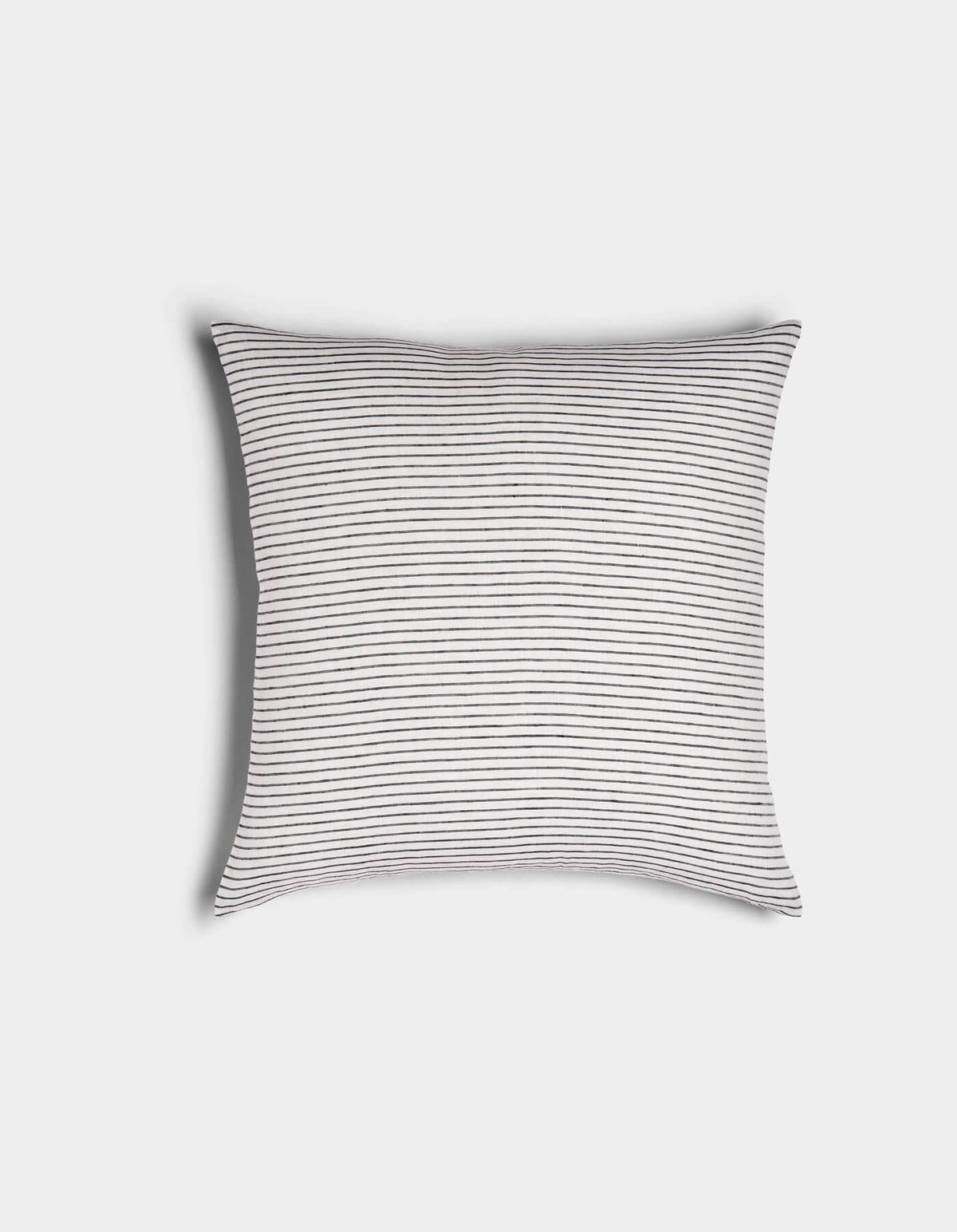 Striped Linen Throw Pillow