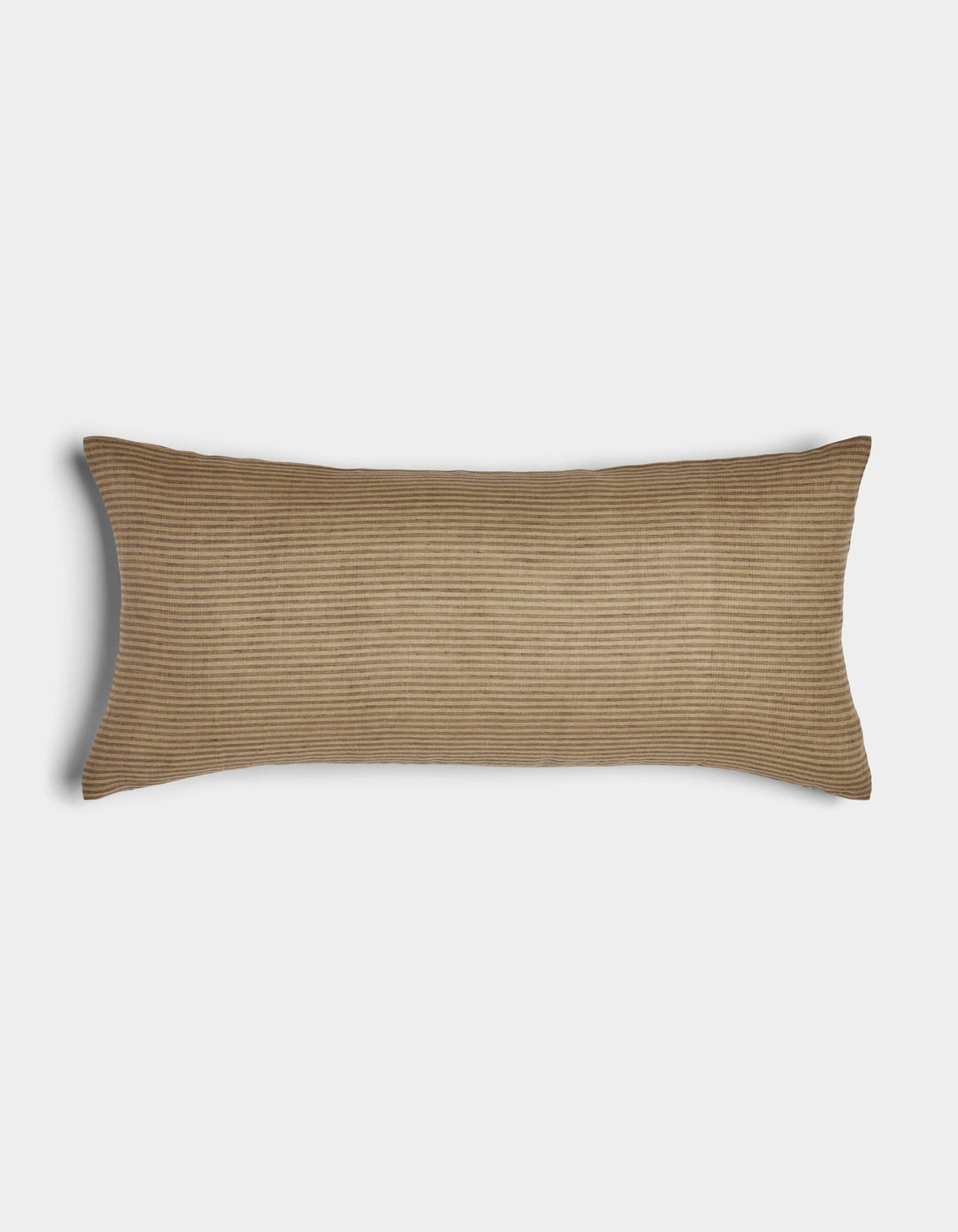 Striped Linen Throw Pillow