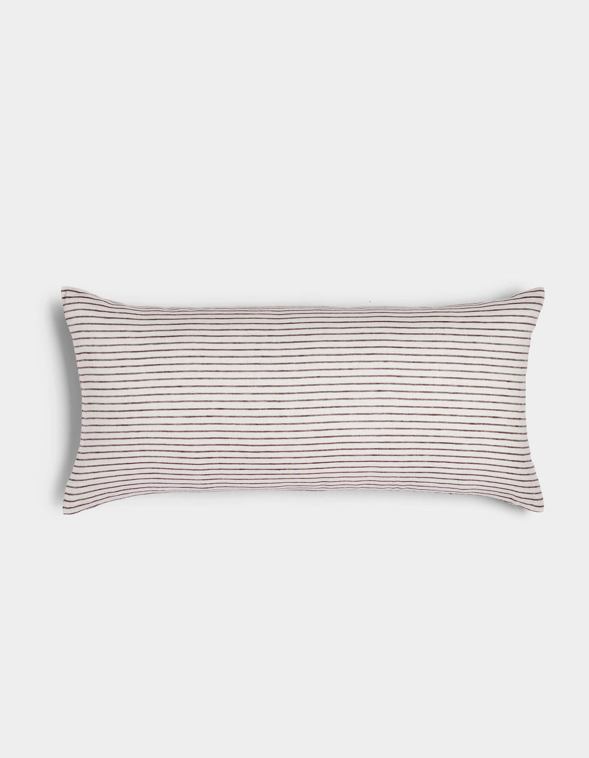 Striped Linen Throw Pillow
