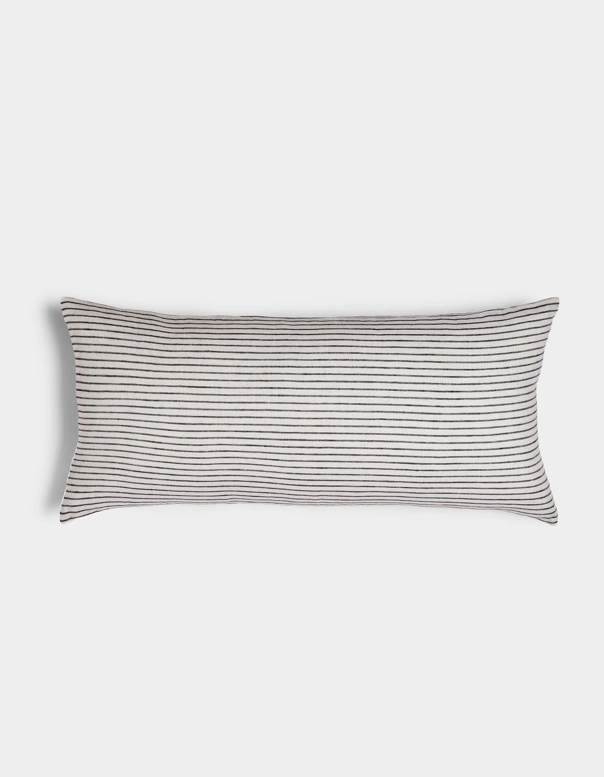 Striped Linen Throw Pillow
