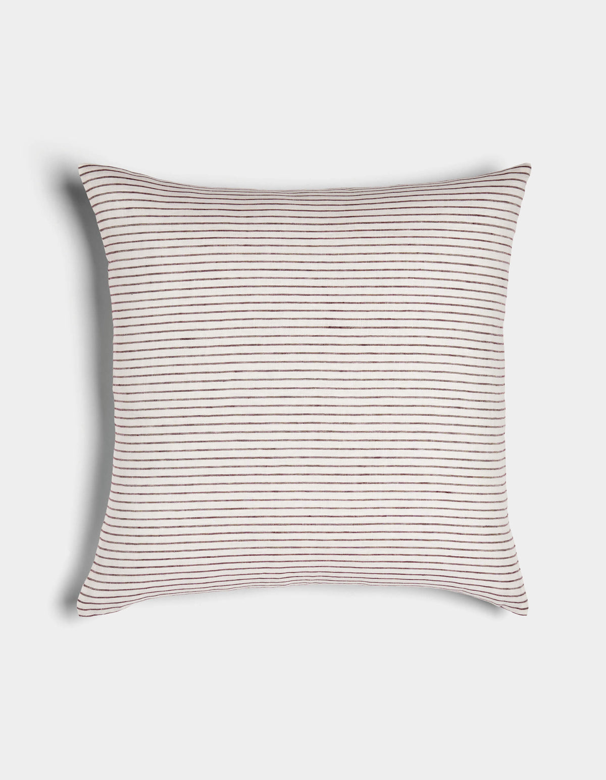 Striped Linen Throw Pillow