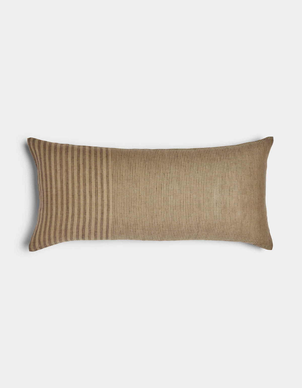 Striped Linen Throw Pillow