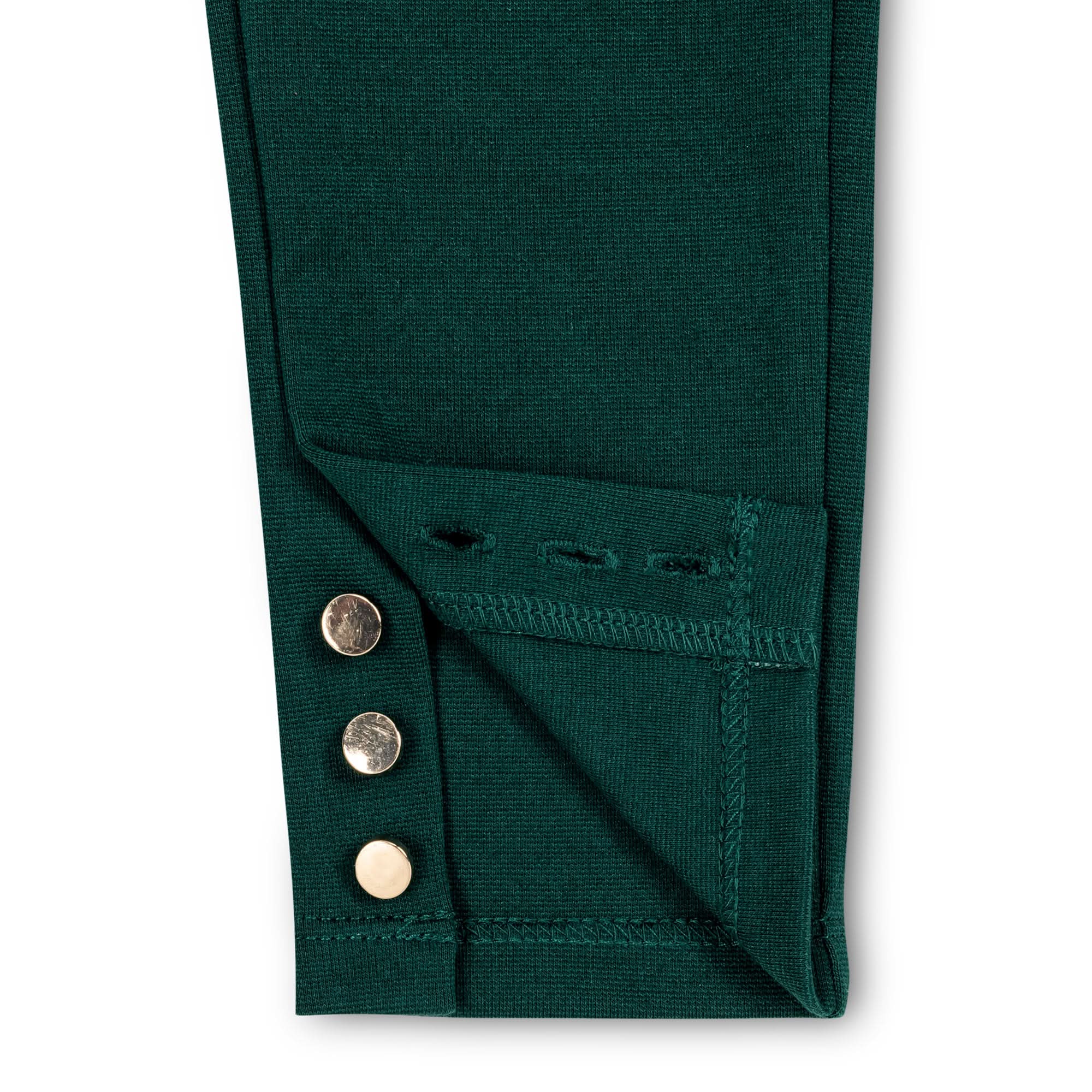 Button Cuff Ponte Pant