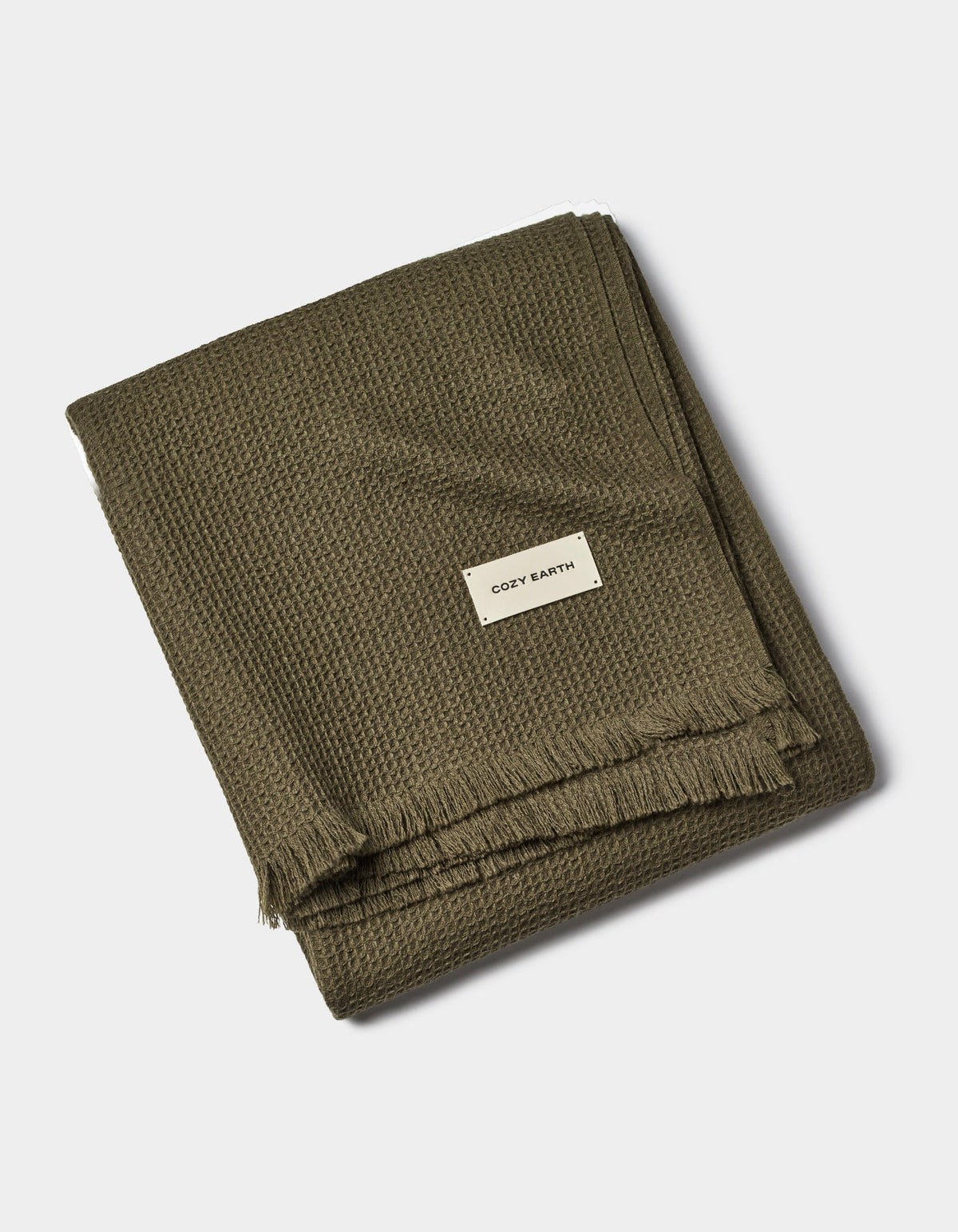 Alpaca Waffle Throw