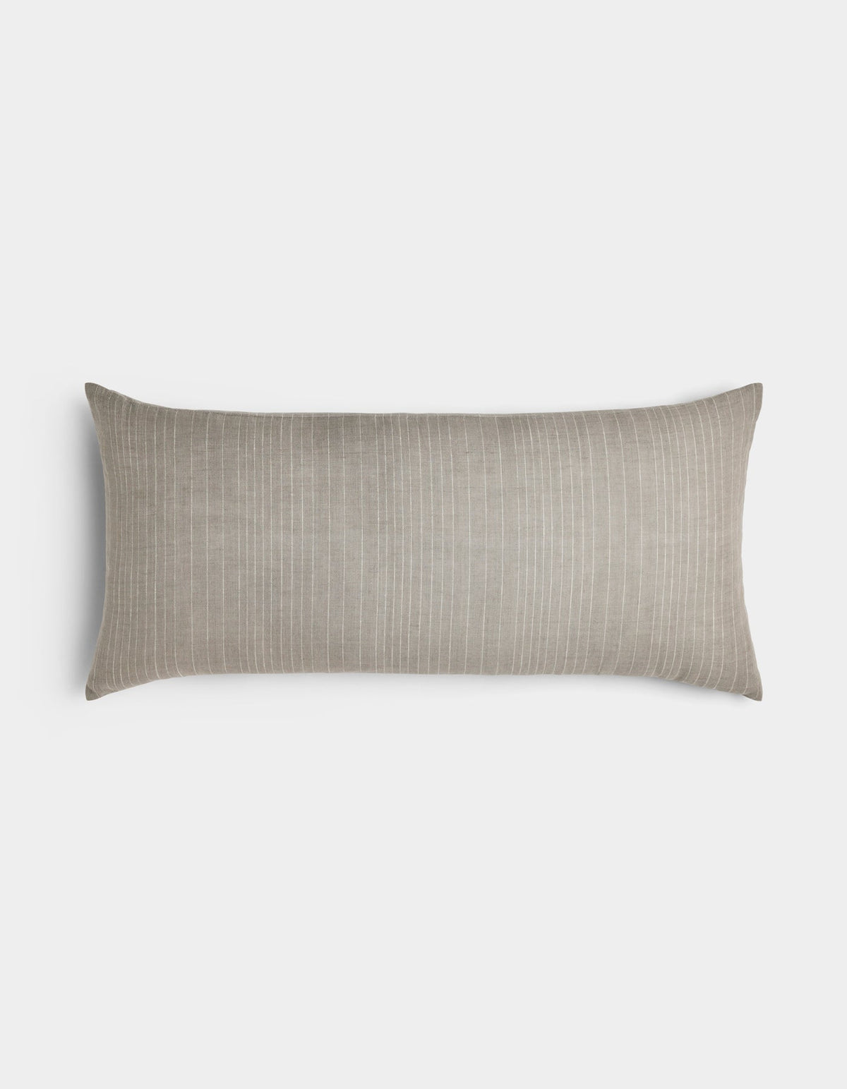Striped Linen Throw Pillow