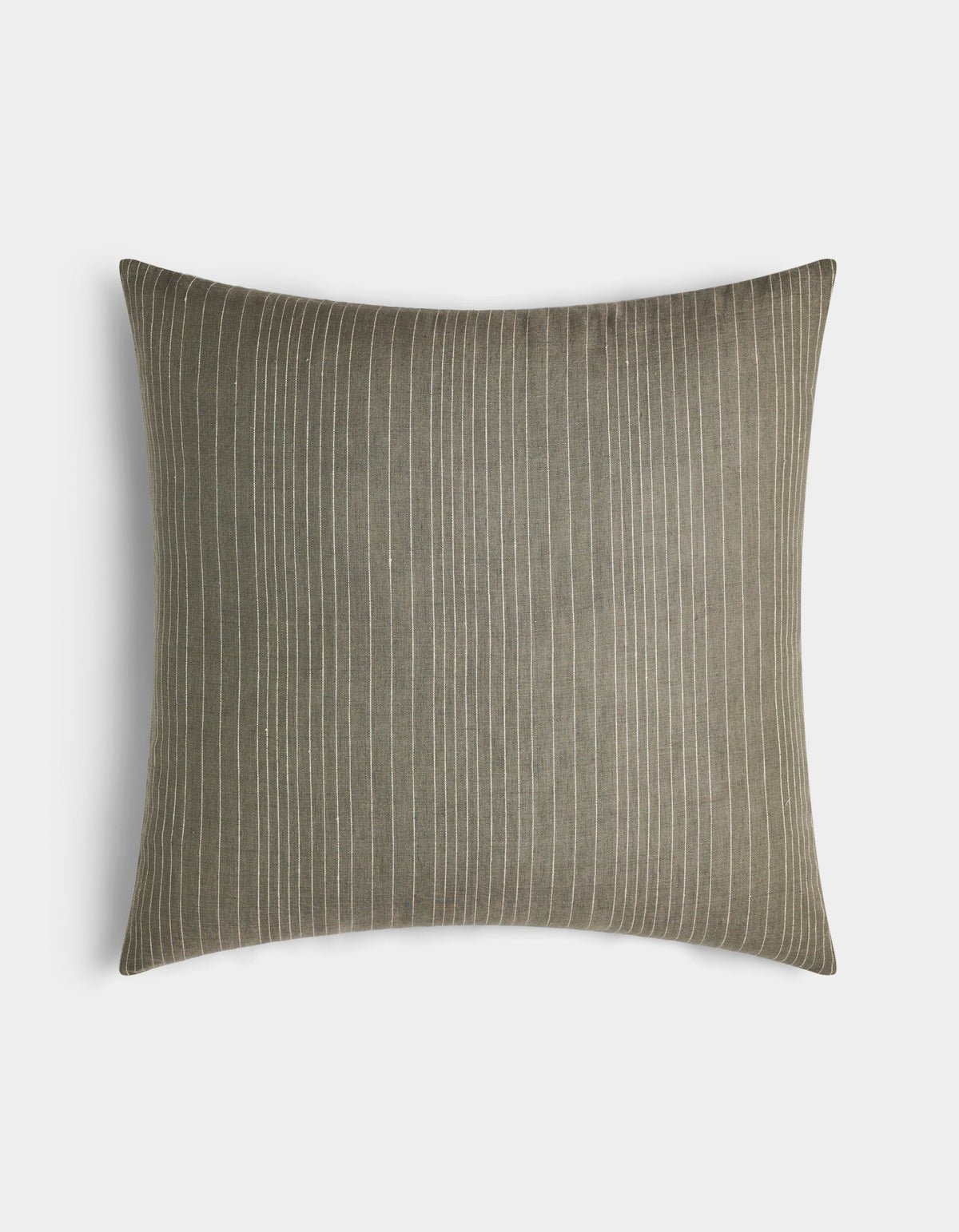 Striped Linen Throw Pillow