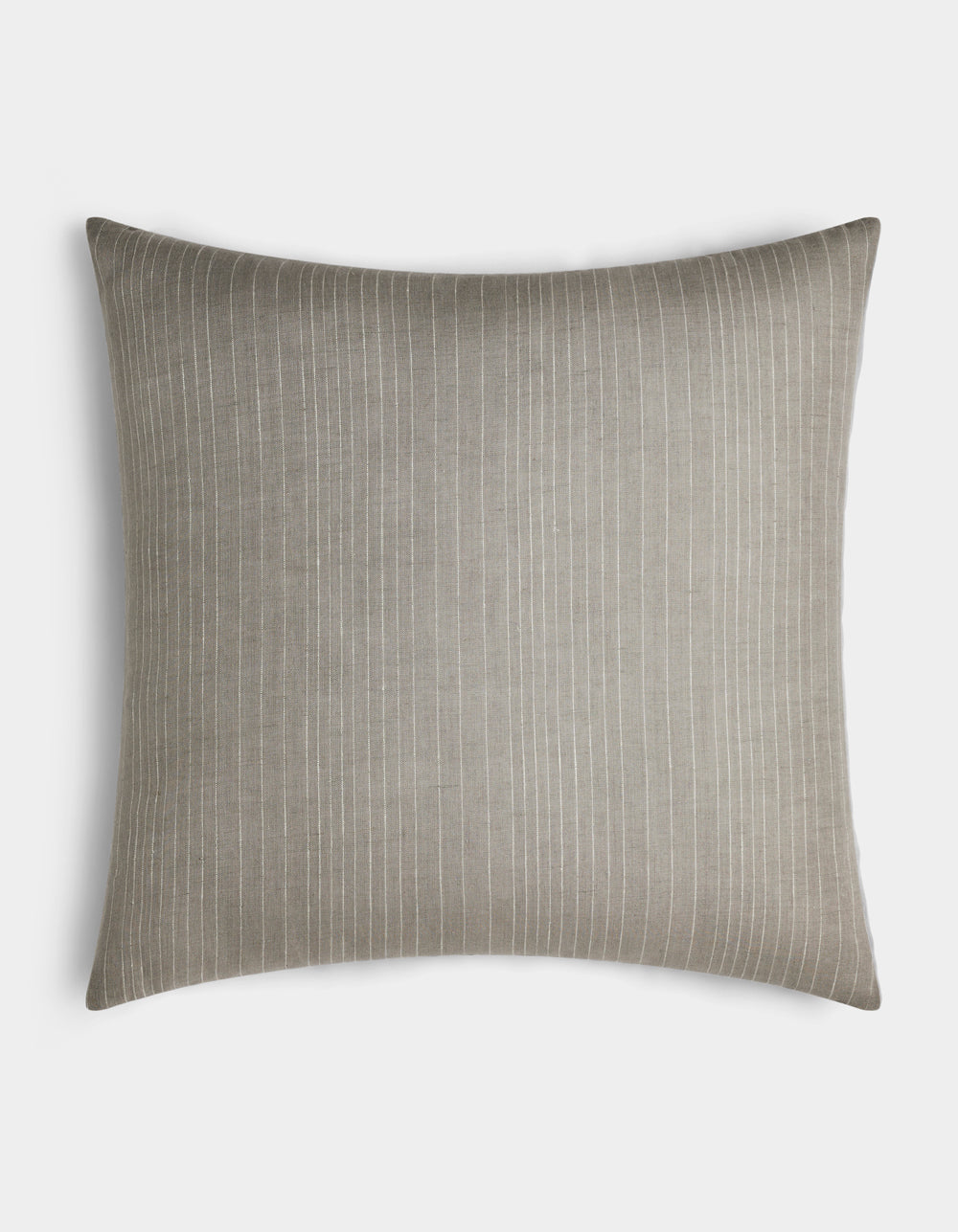Striped Linen Throw Pillow