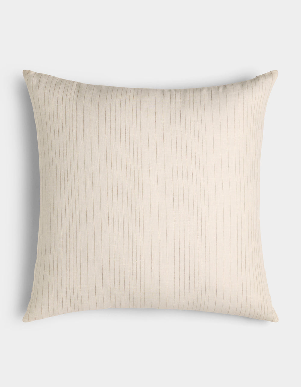 Striped Linen Throw Pillow
