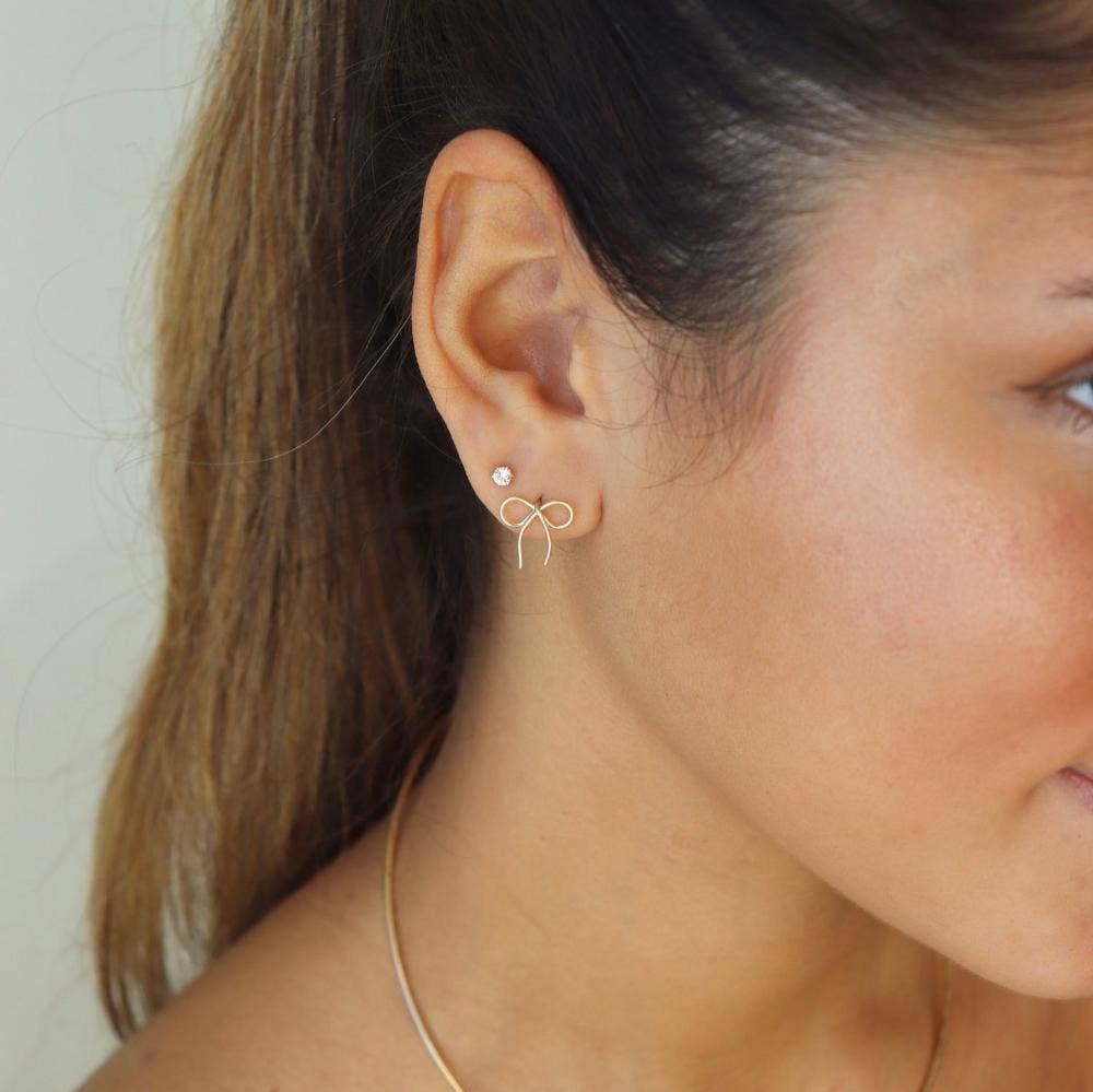 Mini Bow Studs