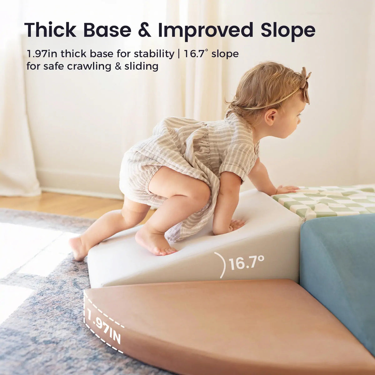 Tiny Land® PlayNest Climbing Blocks - Morandi